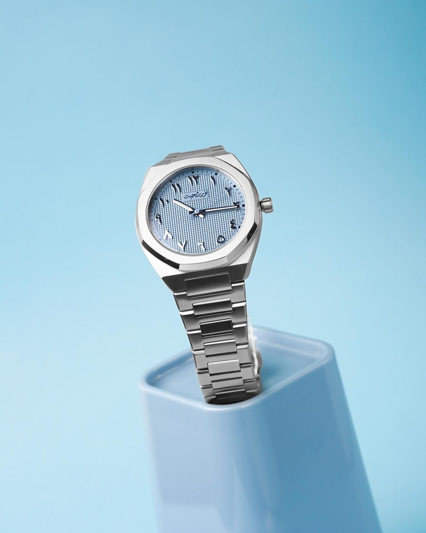 Club Automatic Sky Blue "Clou de Paris" Swiss Automatic - 40mm thumbnail 4
