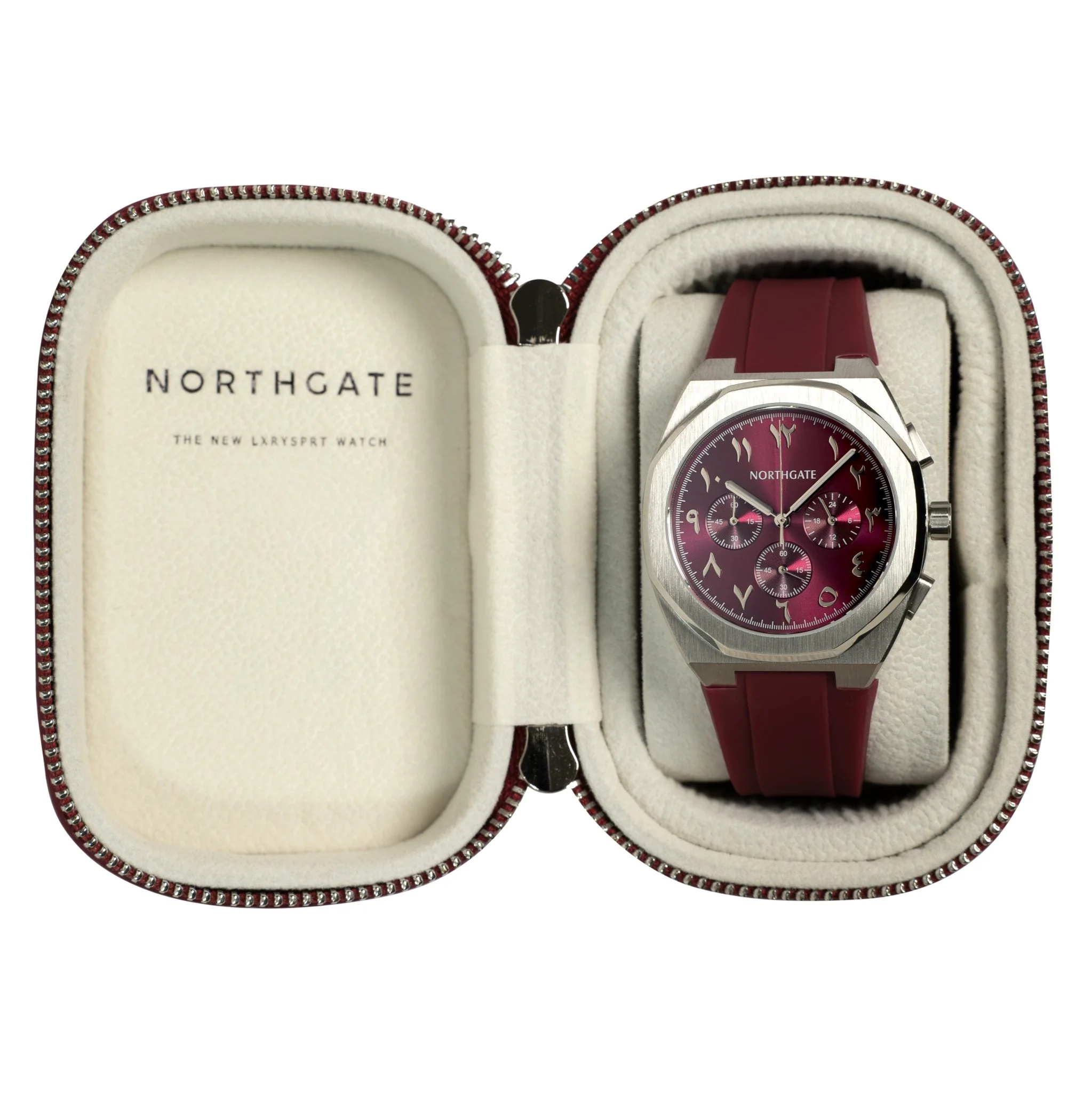 Club Chrono Shiny Cherry Chronograph Arabic version (40mm) thumbnail 2