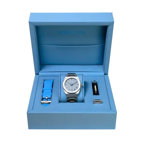 NEW Northgate Sky Blue "Clou de Paris" Swiss Automatic (40mm) - (Limited Stock)