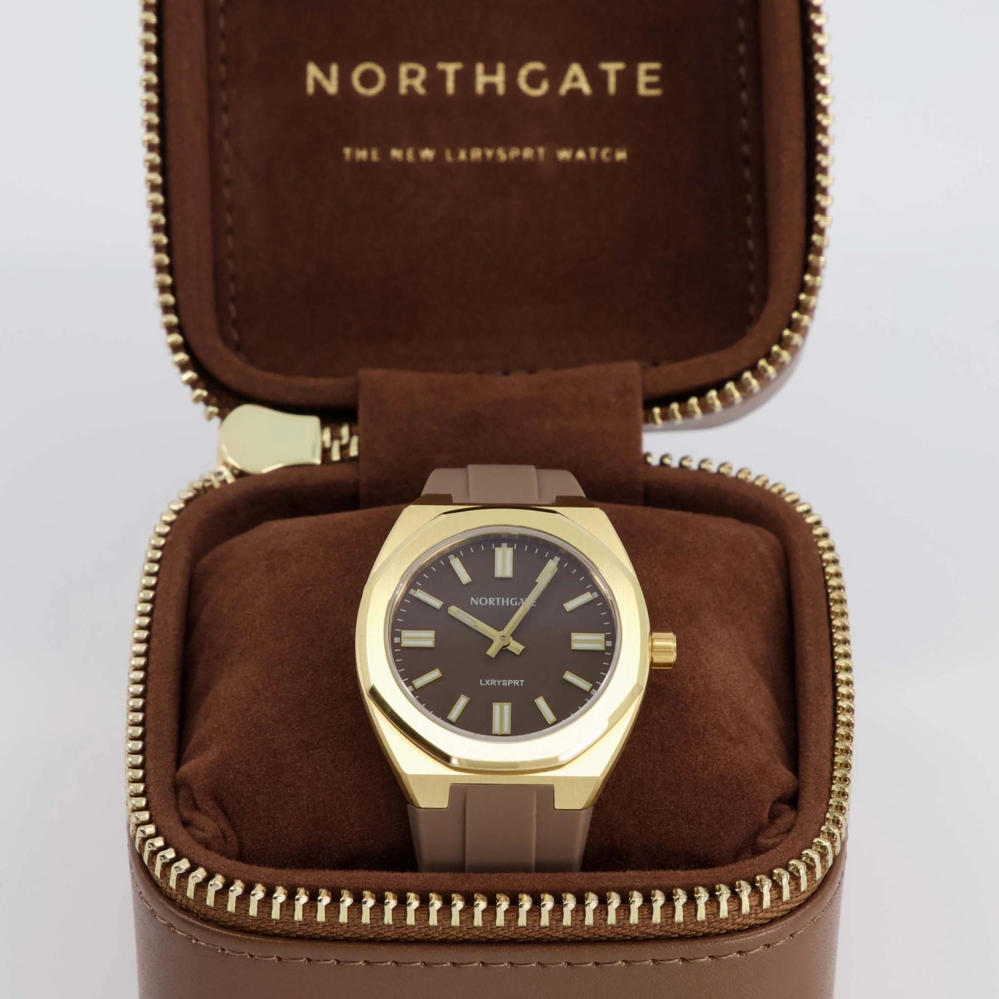 Northgate Club 34 Cinnamon brown Gold (34mm) thumbnail 2