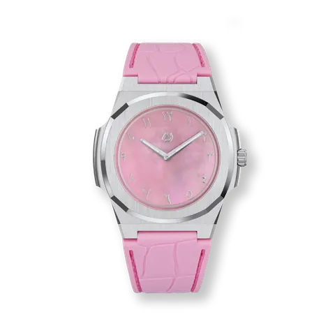MS MOP Silver Pink 38mm