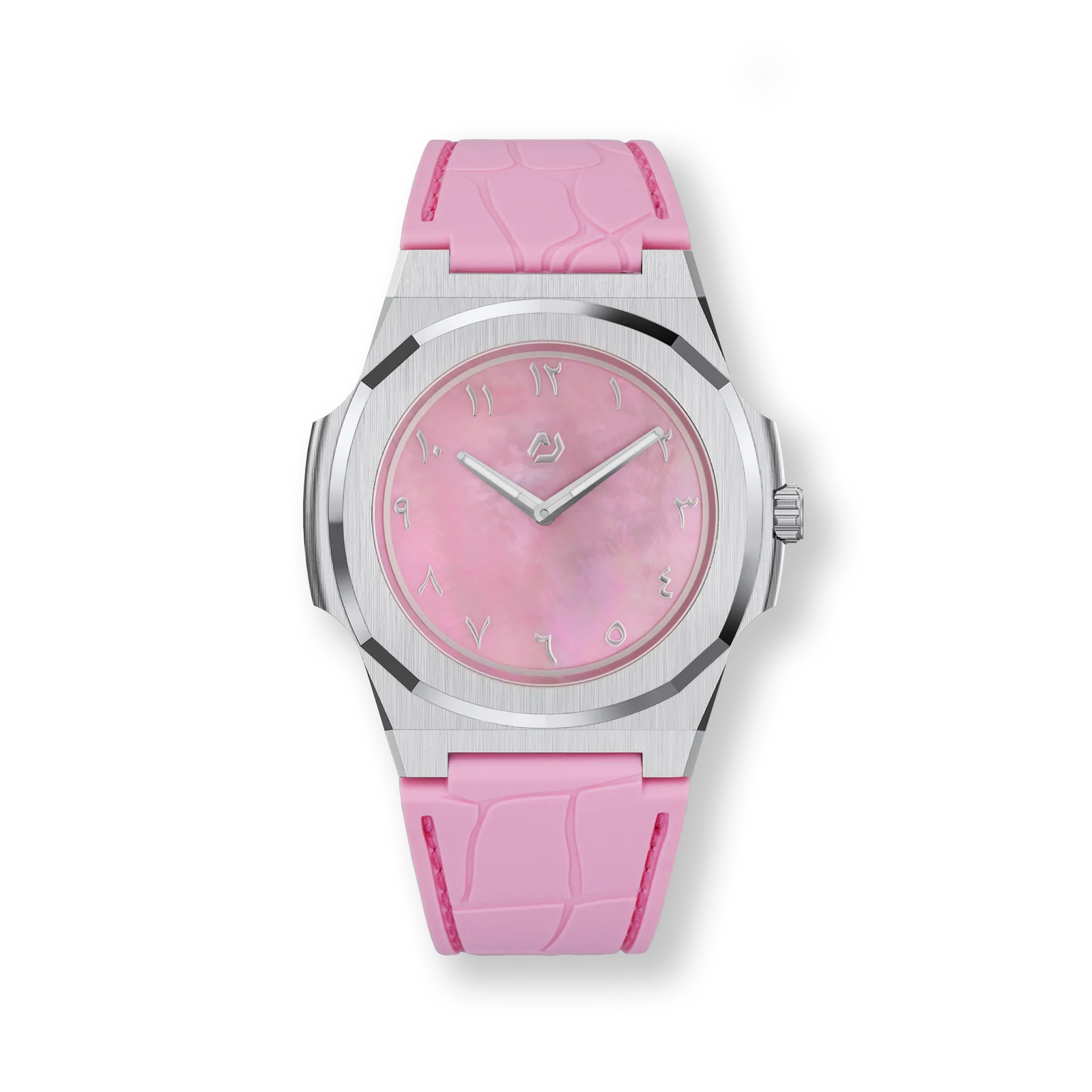 MS MOP Silver Pink 38mm