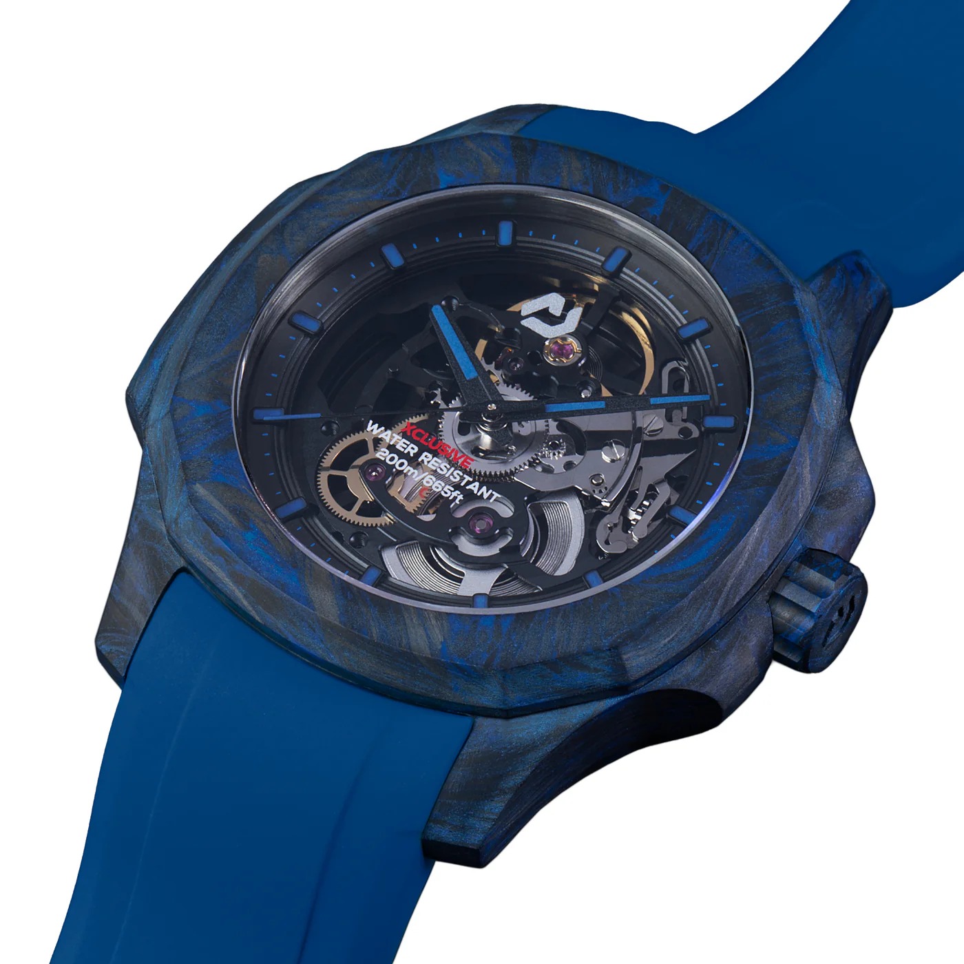Royal Blue Xkeleton 40.5mm Limited Edition to 25 pieces Only