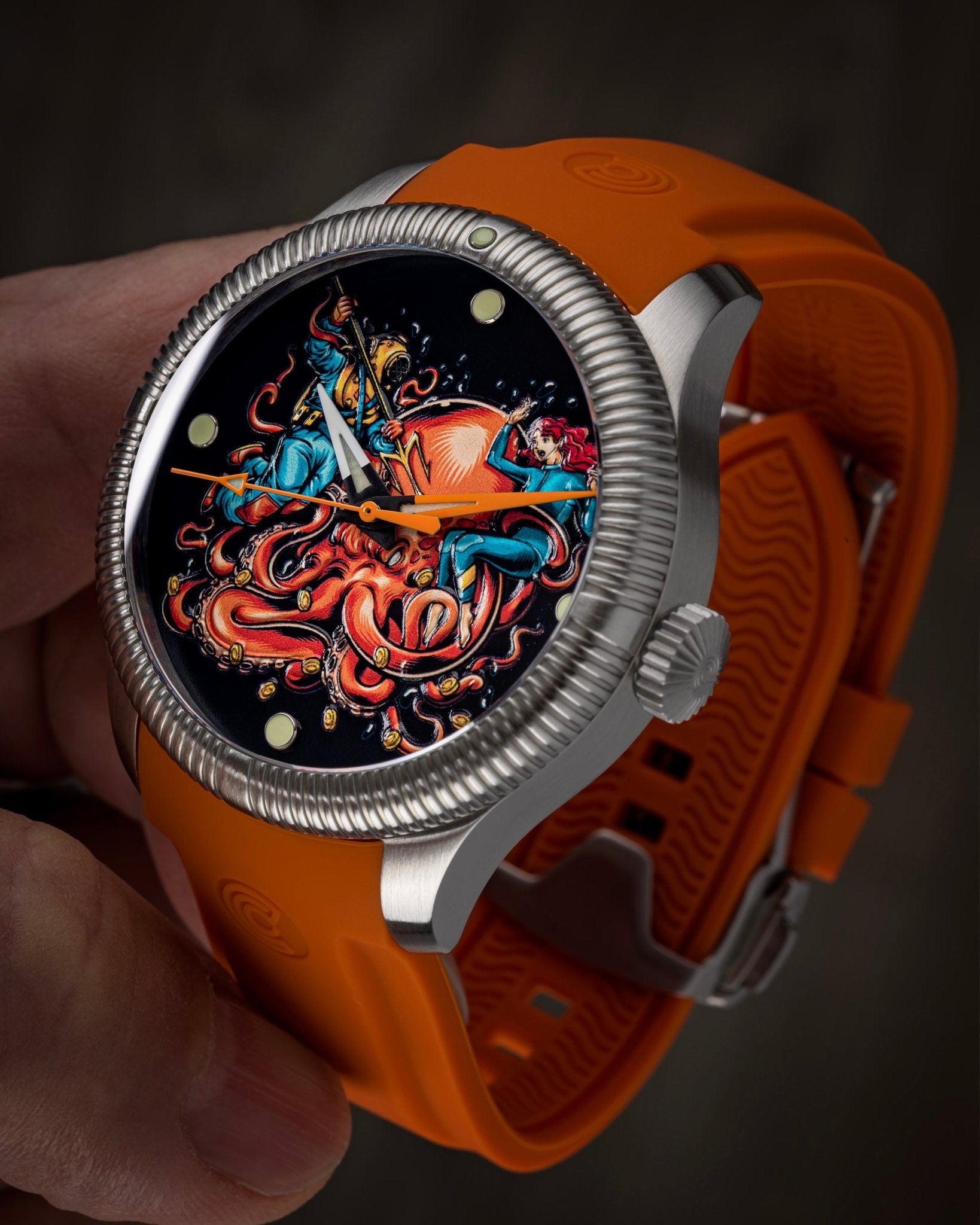 Ceramic-Enamel Dial - Abyssal Duel thumbnail 4