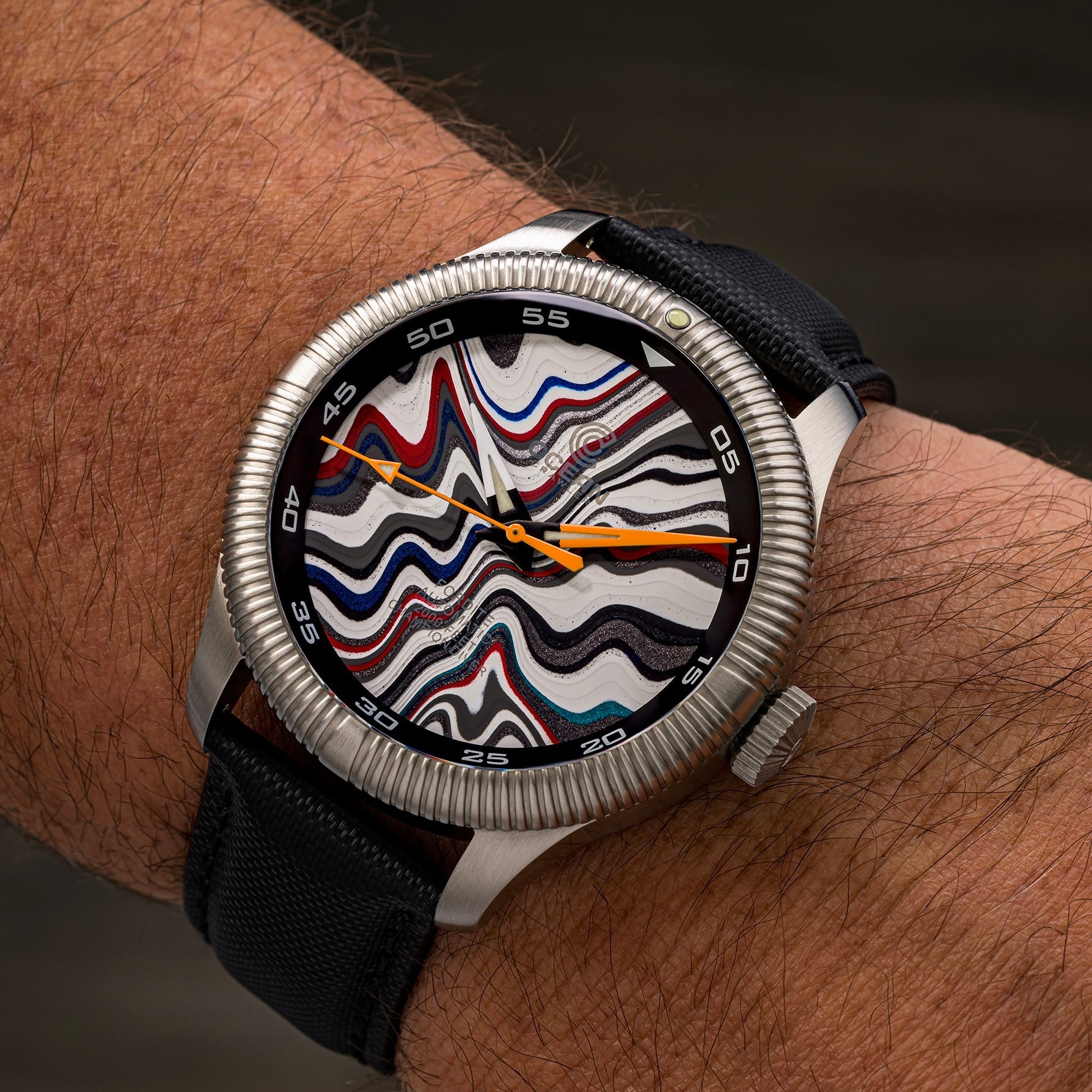 Champion Diver - Fordite - Unique Piece - American Grit thumbnail 2