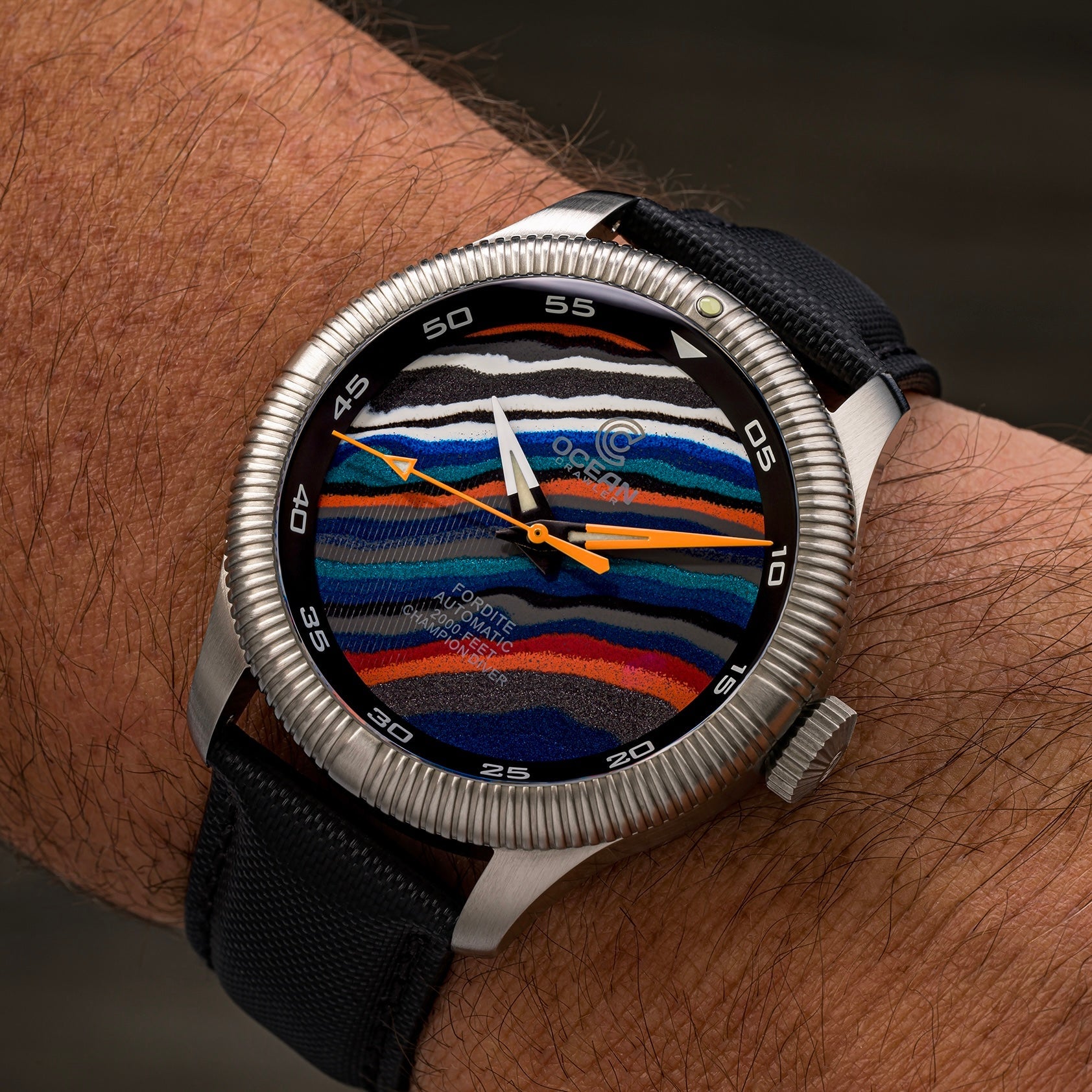 Champion Diver - Fordite - Unique Piece - Factory Phantom thumbnail 2