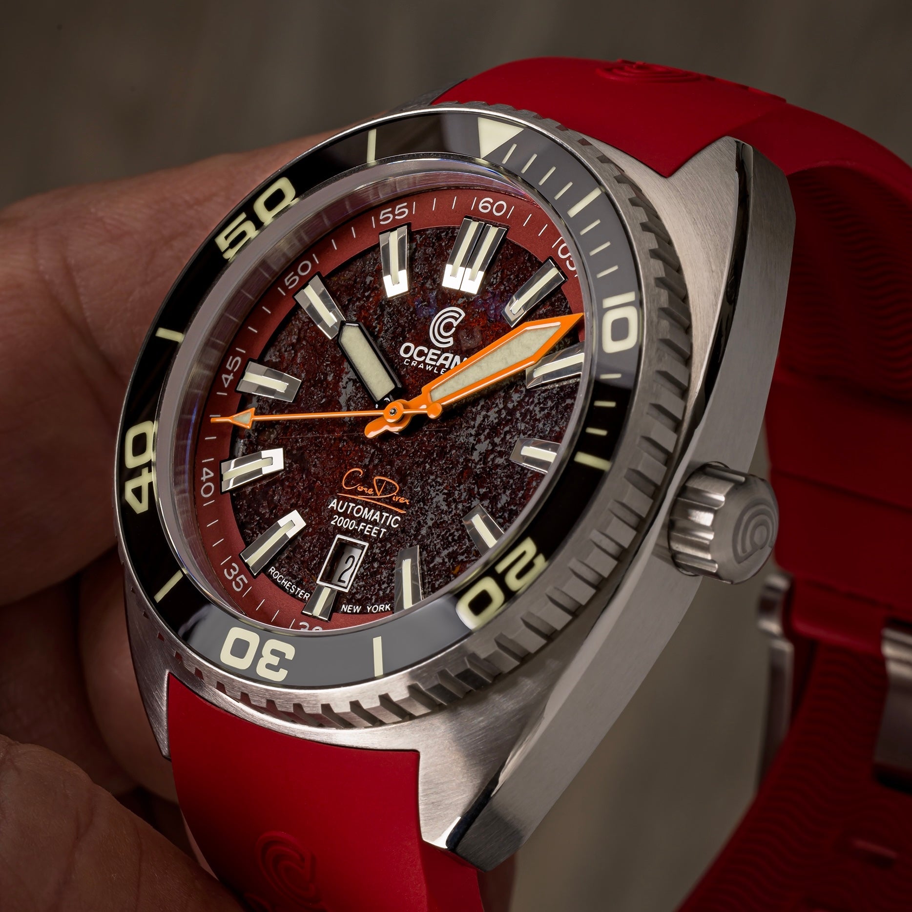 Core Diver - Rubellite Edition - 2 Straps Included! thumbnail 5