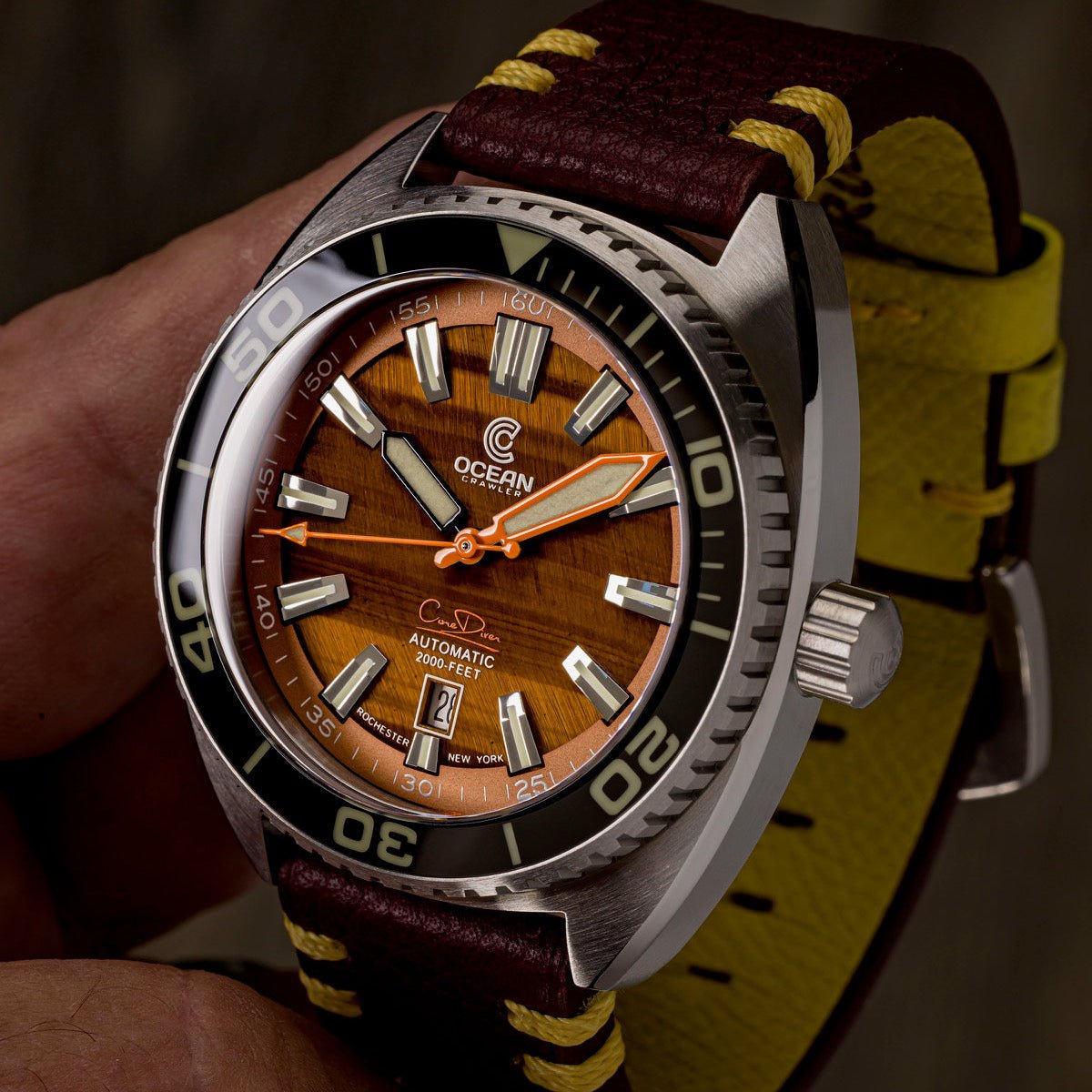 Core Diver - Tiger's Eye Edition - 2 Straps Included! thumbnail 4