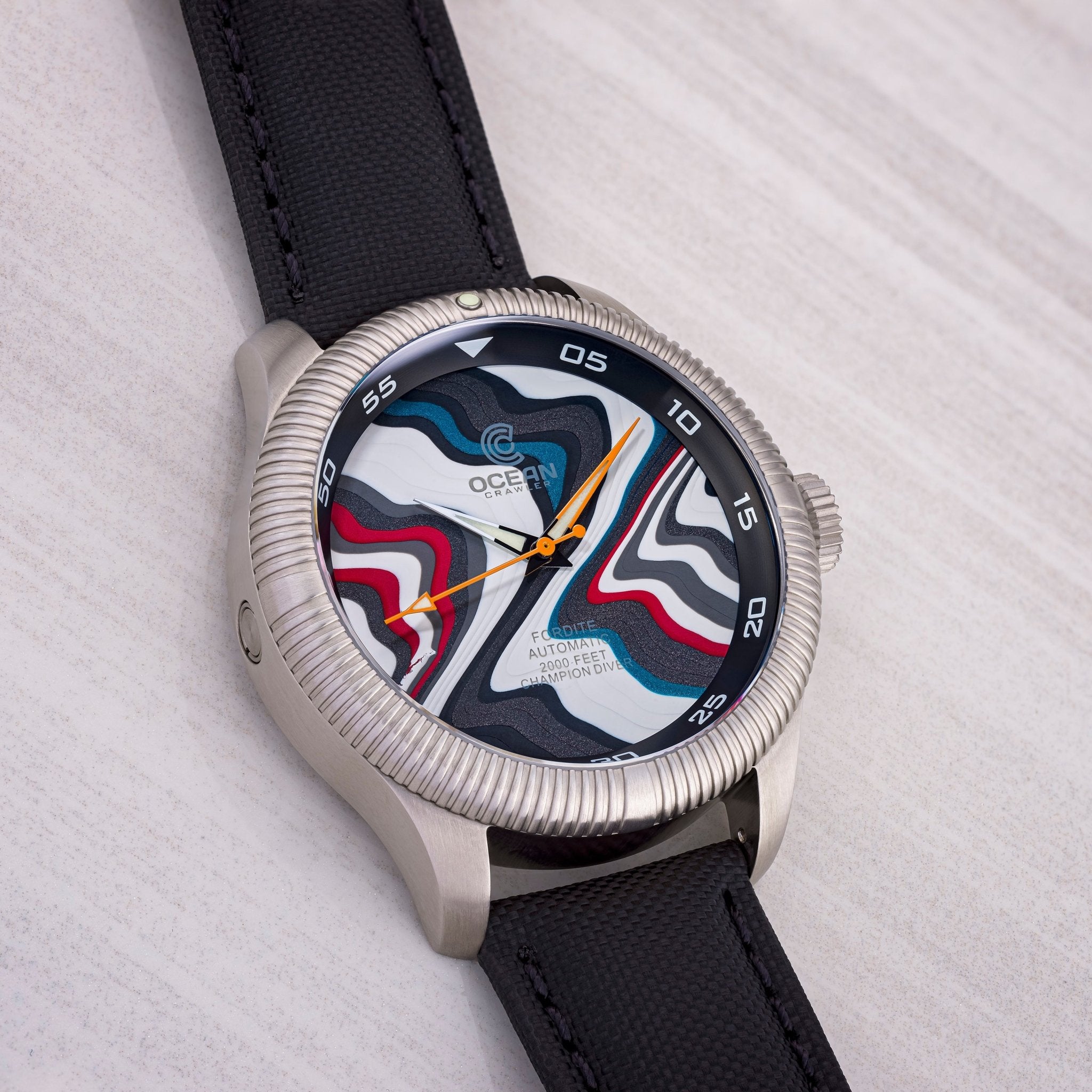 Ocean Crawler Champion Diver - Fordite - Unique Piece - American Muscle thumbnail 2