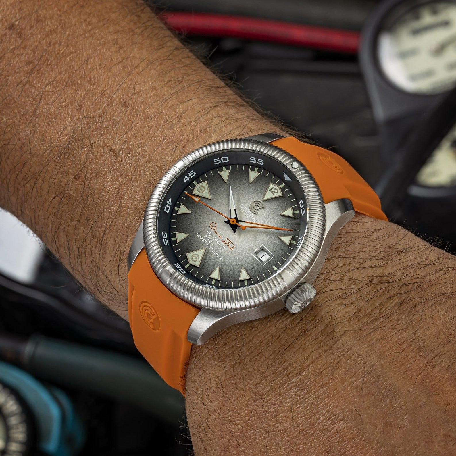 Ocean Crawler Champion Diver - Palomino Isl. - Grey thumbnail 3