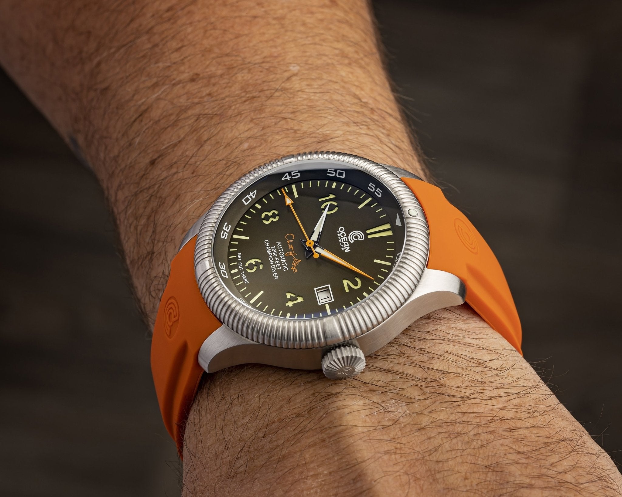 Ocean Crawler Champion Diver V2 - Half-Caff - SE thumbnail 2