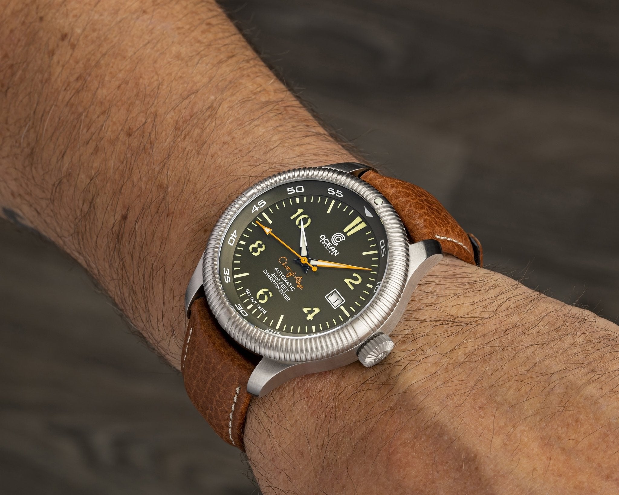 Ocean Crawler Champion Diver V2 - Half-Caff - SE thumbnail 5