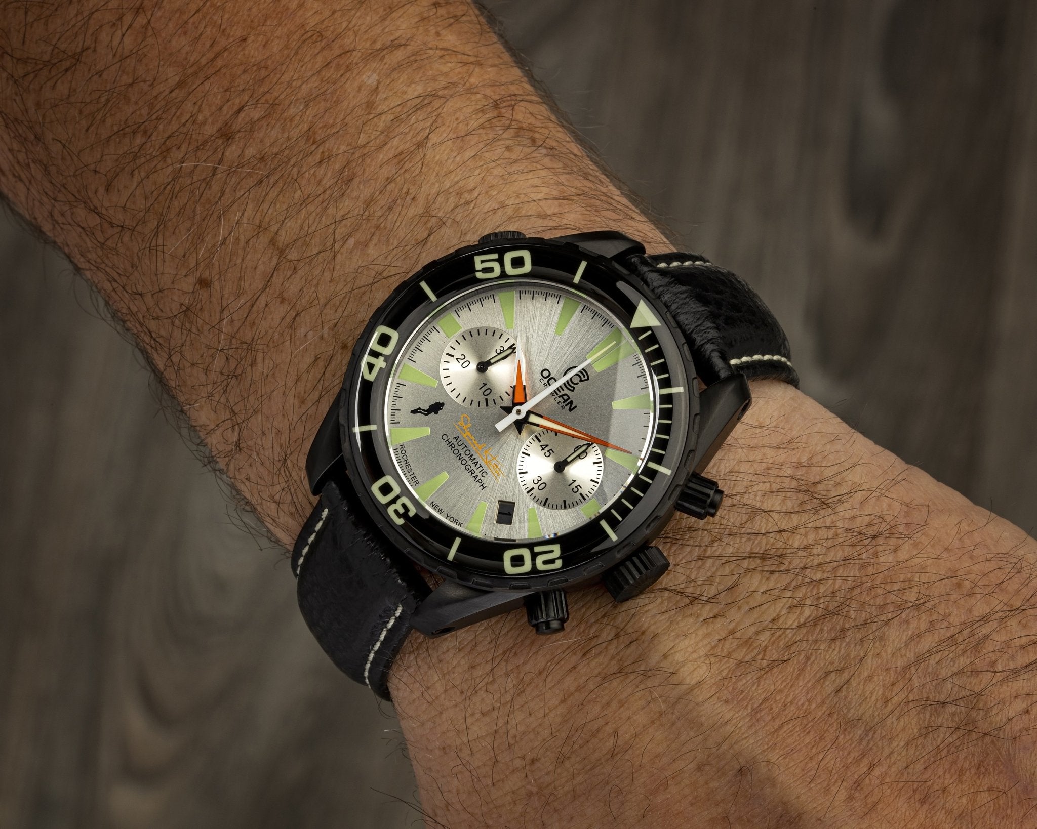 Ocean Crawler Chronograph Prototype - Silver thumbnail 2