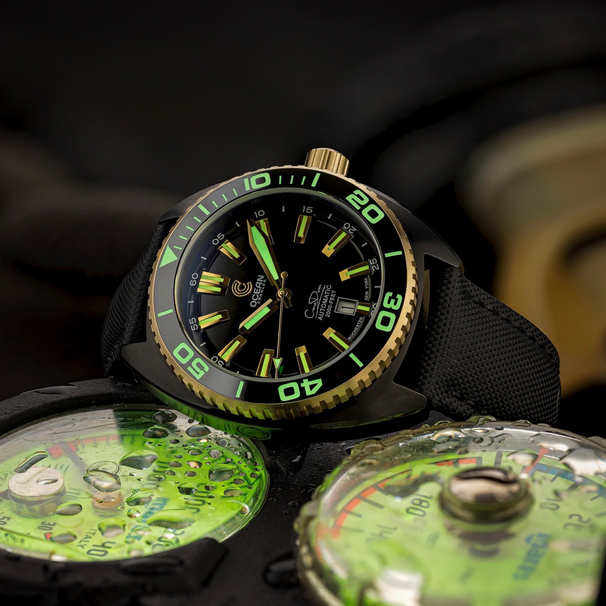 Ocean Crawler Core Diver - 18K Gold (Black DLC Version) thumbnail 4