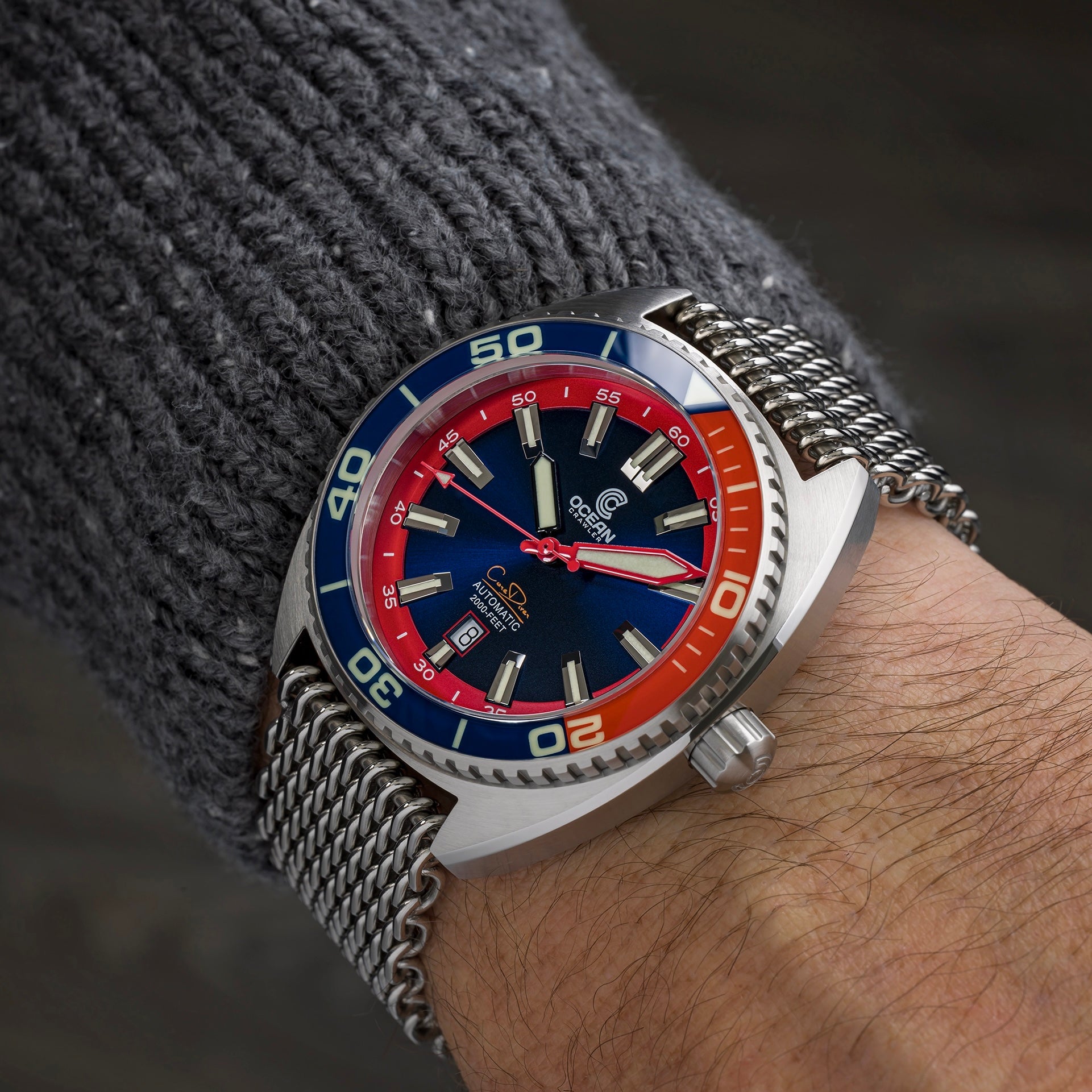 Ocean Crawler Core Diver 2024 - Blue/Red thumbnail 2