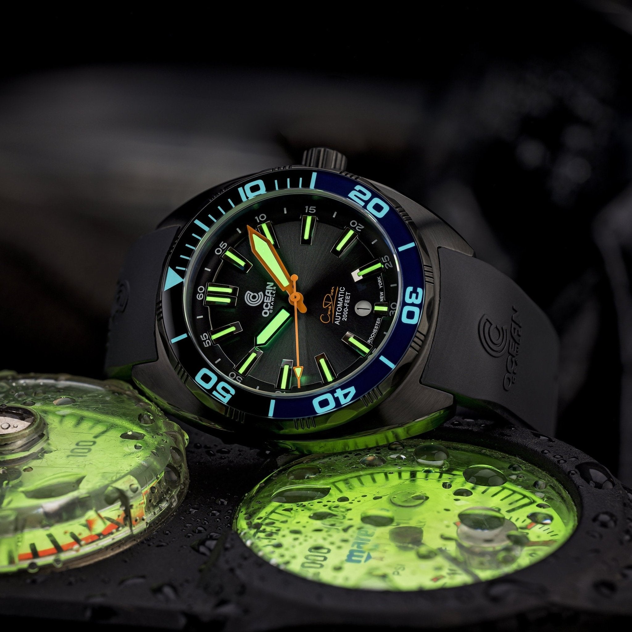 Ocean Crawler Core Diver - Black/Blue DLC thumbnail 3