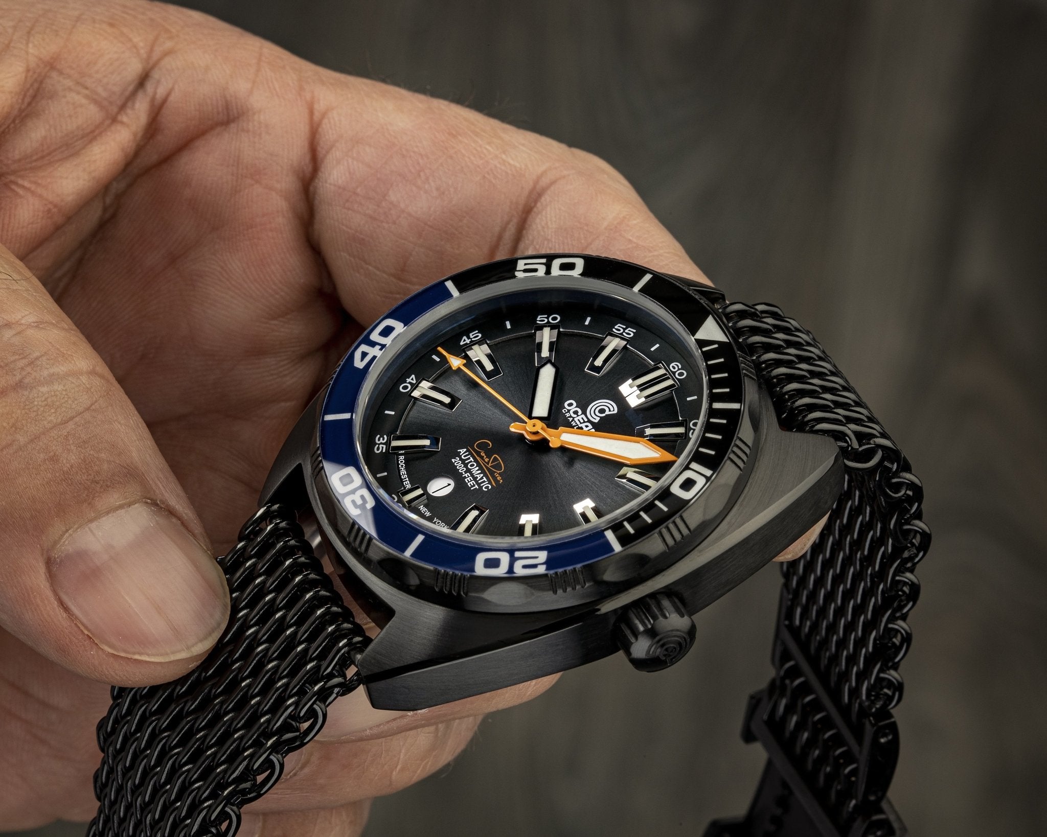 Ocean Crawler Core Diver - Black/Blue DLC thumbnail 4