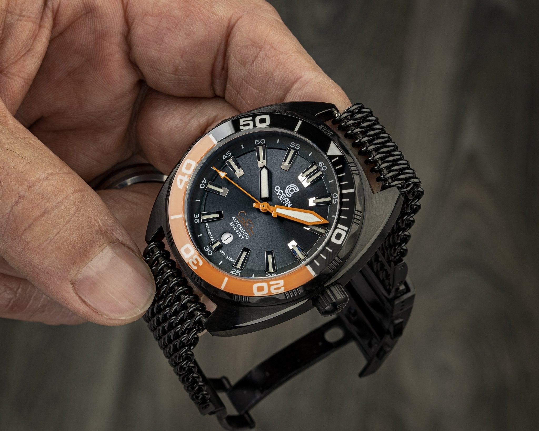 Ocean Crawler Core Diver - Black/Orange DLC thumbnail 4