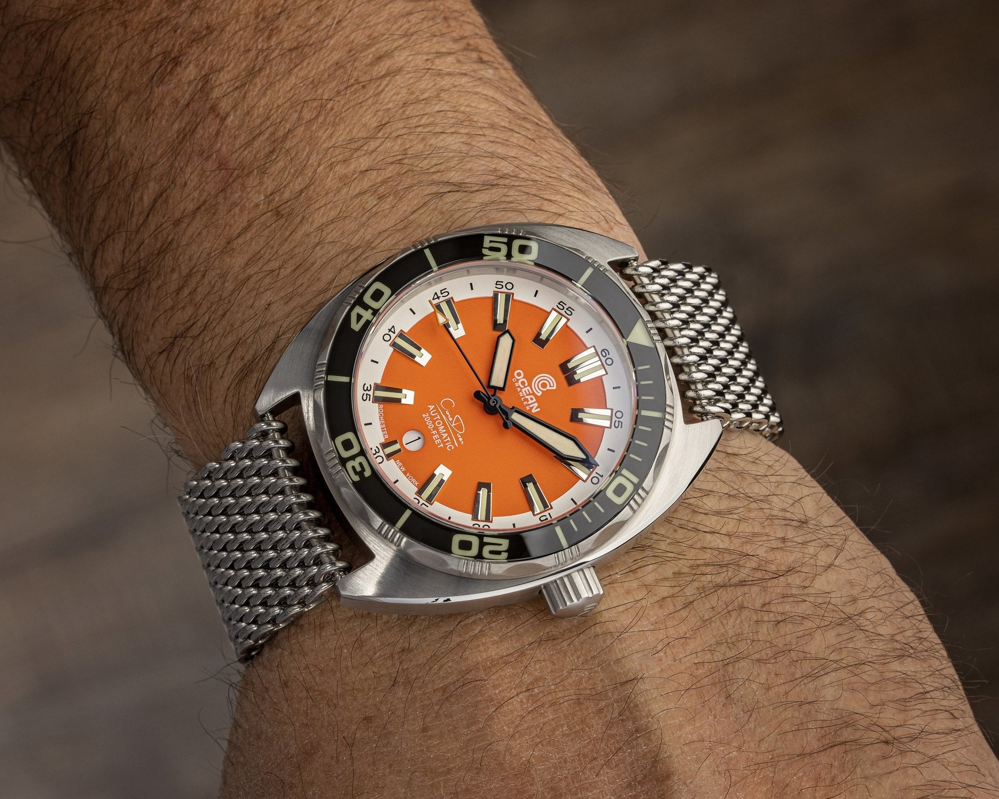 Ocean Crawler Core Diver Black/Orange Sample - Like New thumbnail 3