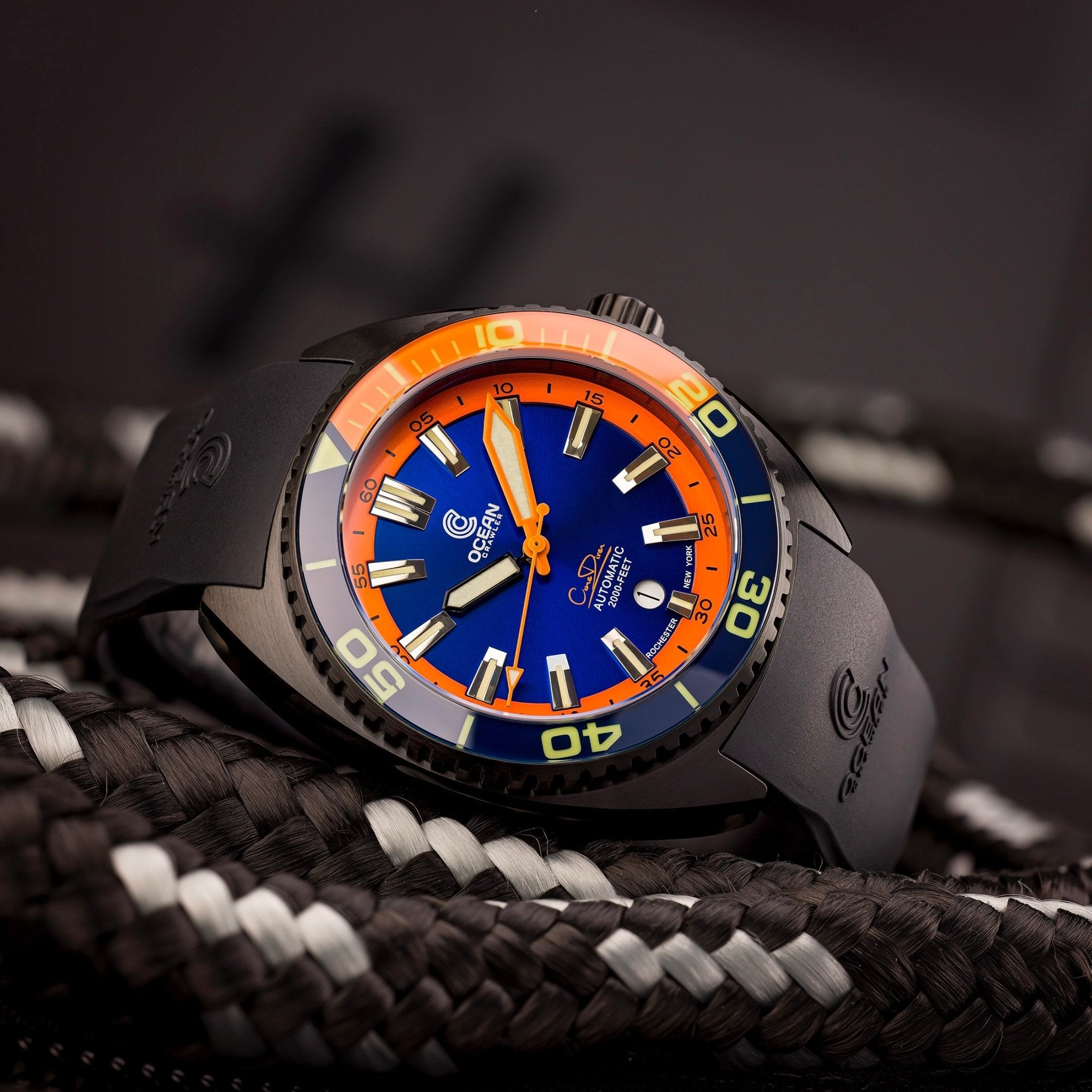 Ocean Crawler Core Diver - Blue/Orange DLC thumbnail 4