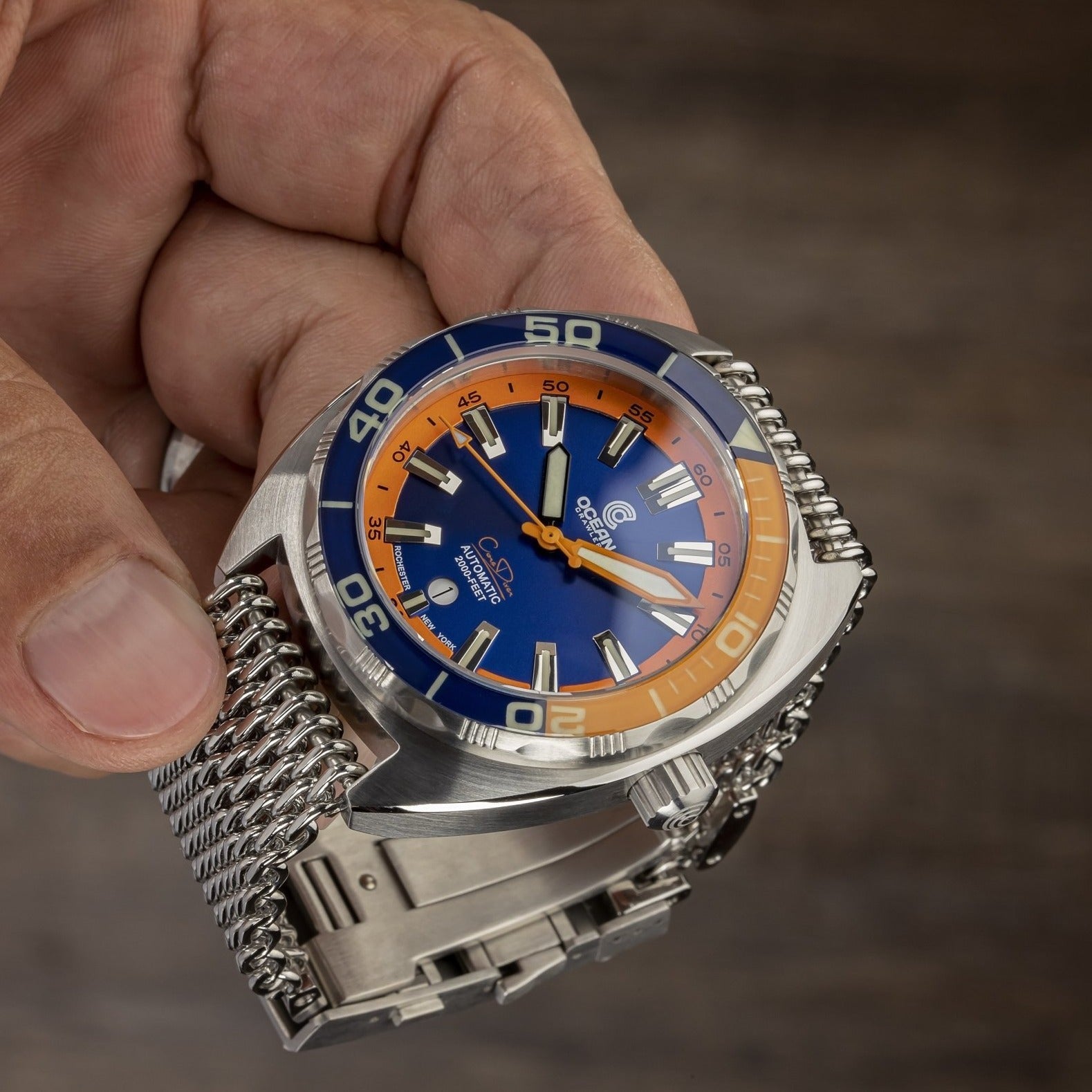 Ocean Crawler Core Diver - Blue/Orange - Sample - Like New thumbnail 3