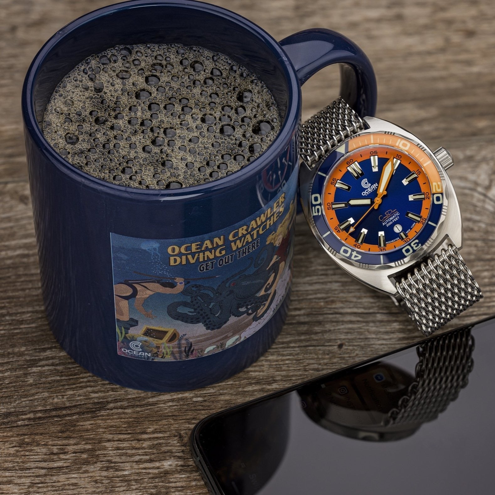 Ocean Crawler Core Diver - Blue/Orange - Sample - Like New thumbnail 5