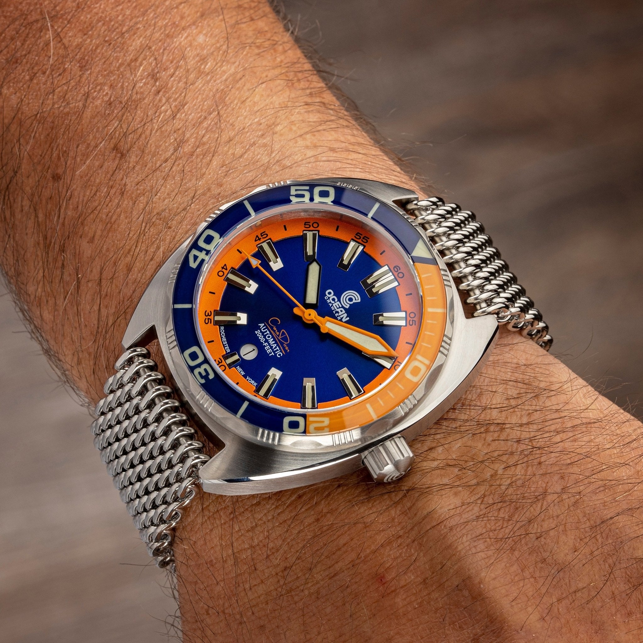 Ocean Crawler Core Diver - Blue/Orange - Sample thumbnail 2