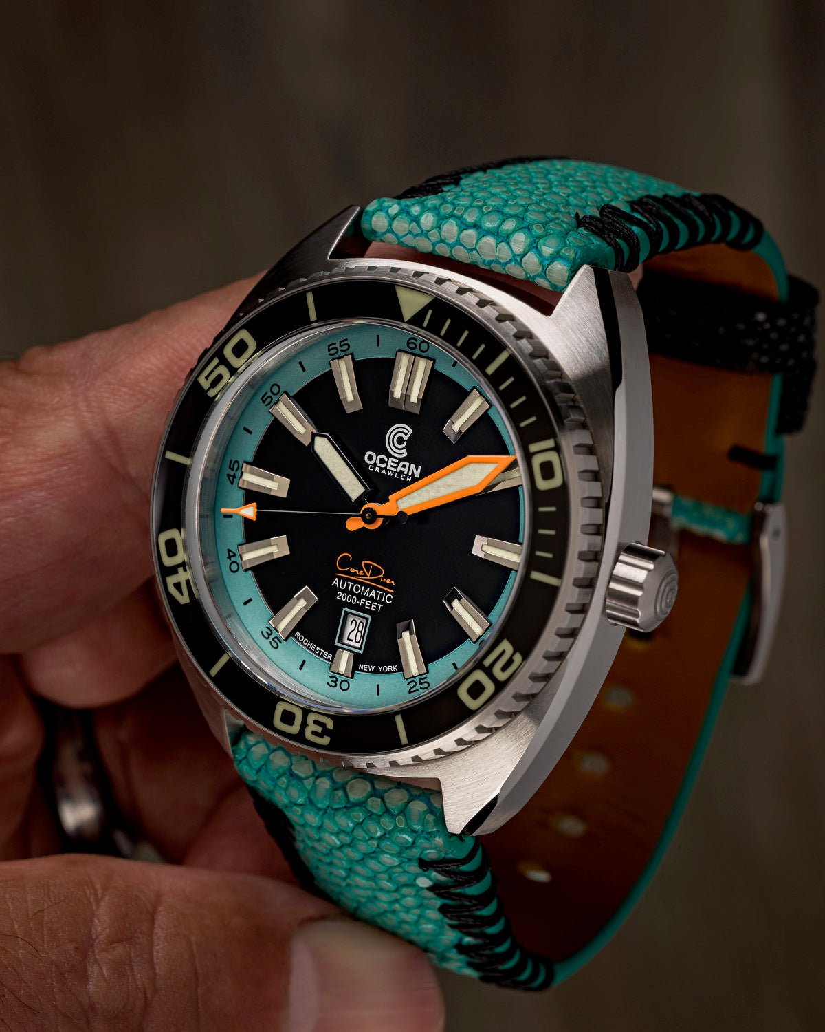 Ocean Crawler Core Diver - BlueShark 2025 LE - 2 Straps included! thumbnail 2