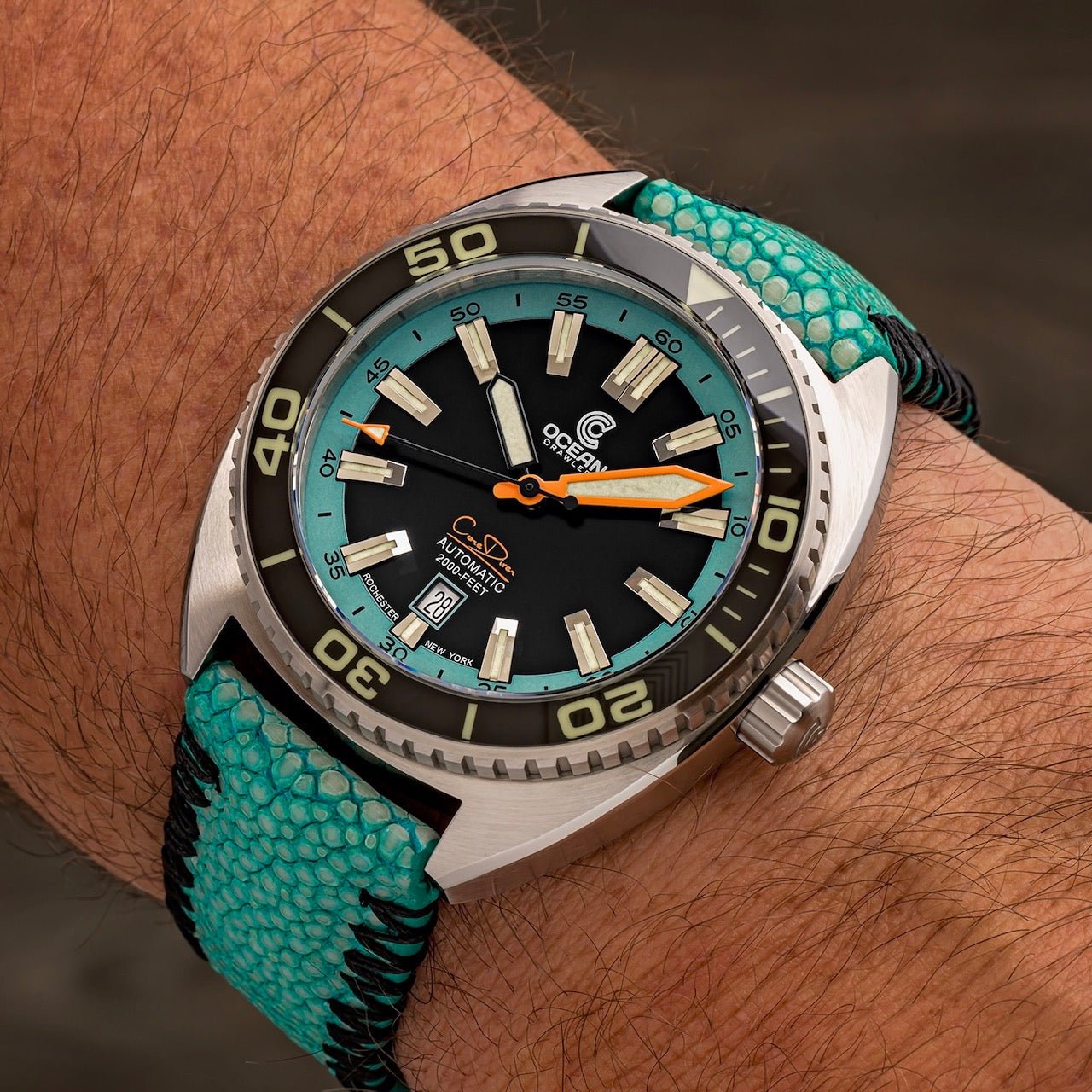 Ocean Crawler Core Diver - BlueShark 2025 LE - 2 Straps included! thumbnail 5