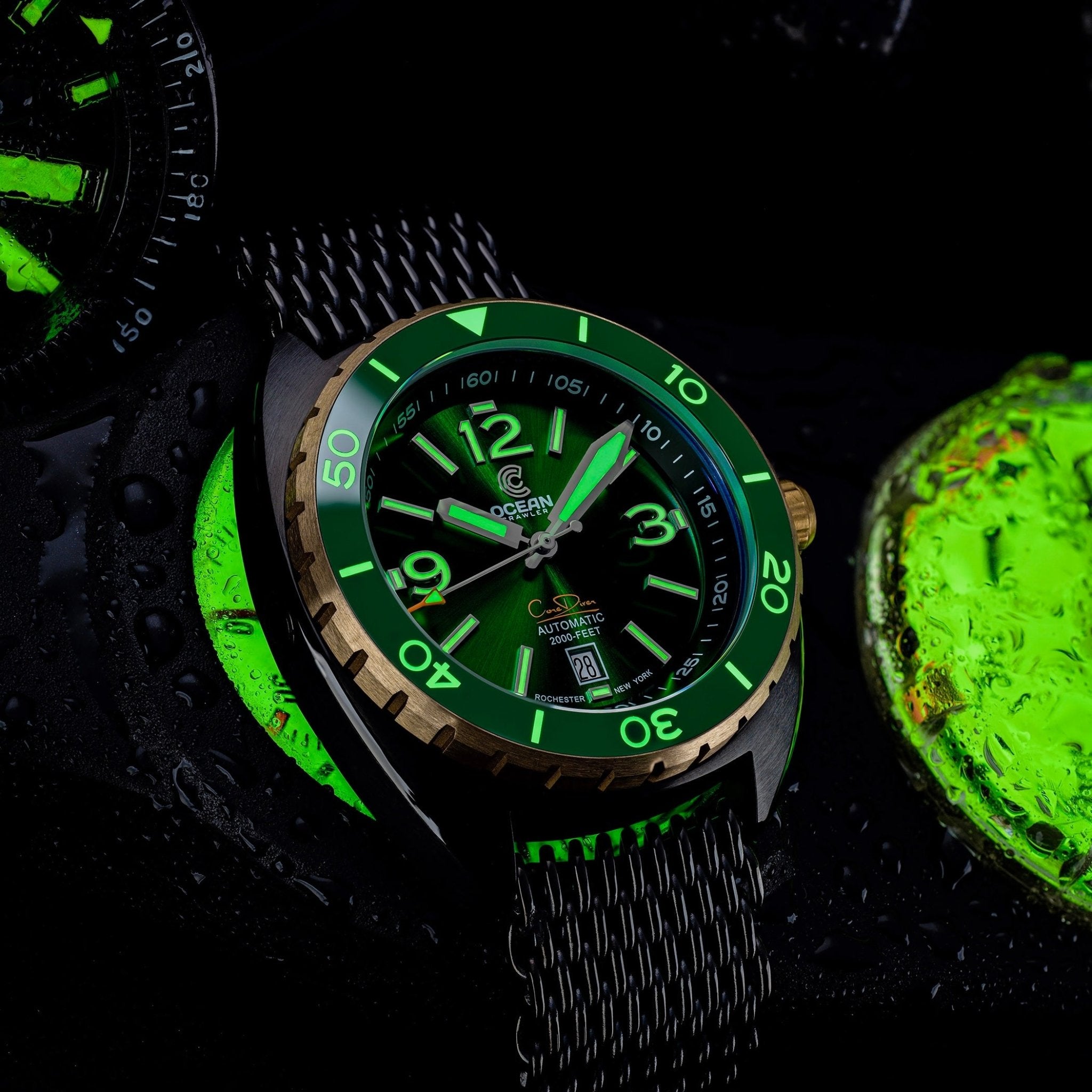 Ocean Crawler Core Diver - Bronze - Green - DLC thumbnail 2