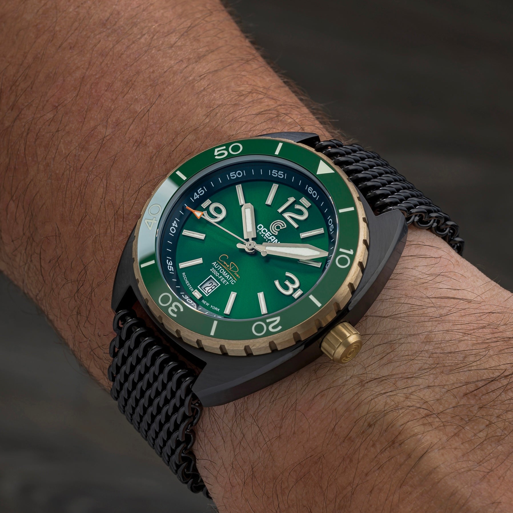 Ocean Crawler Core Diver - Bronze - Green - DLC thumbnail 4