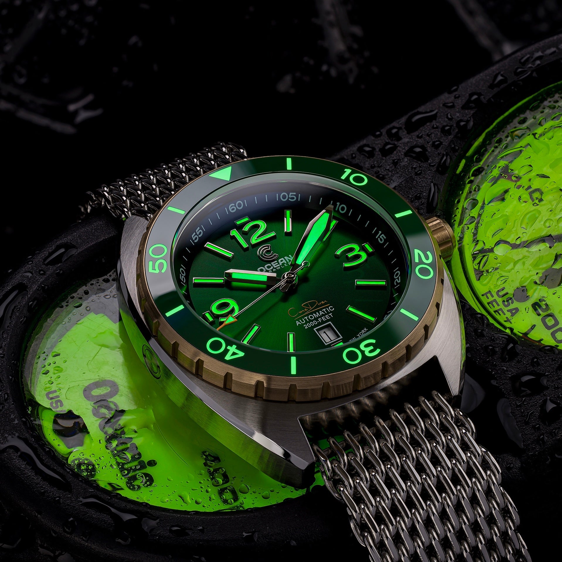 Ocean Crawler Core Diver - Collector's Bronze - Green thumbnail 3