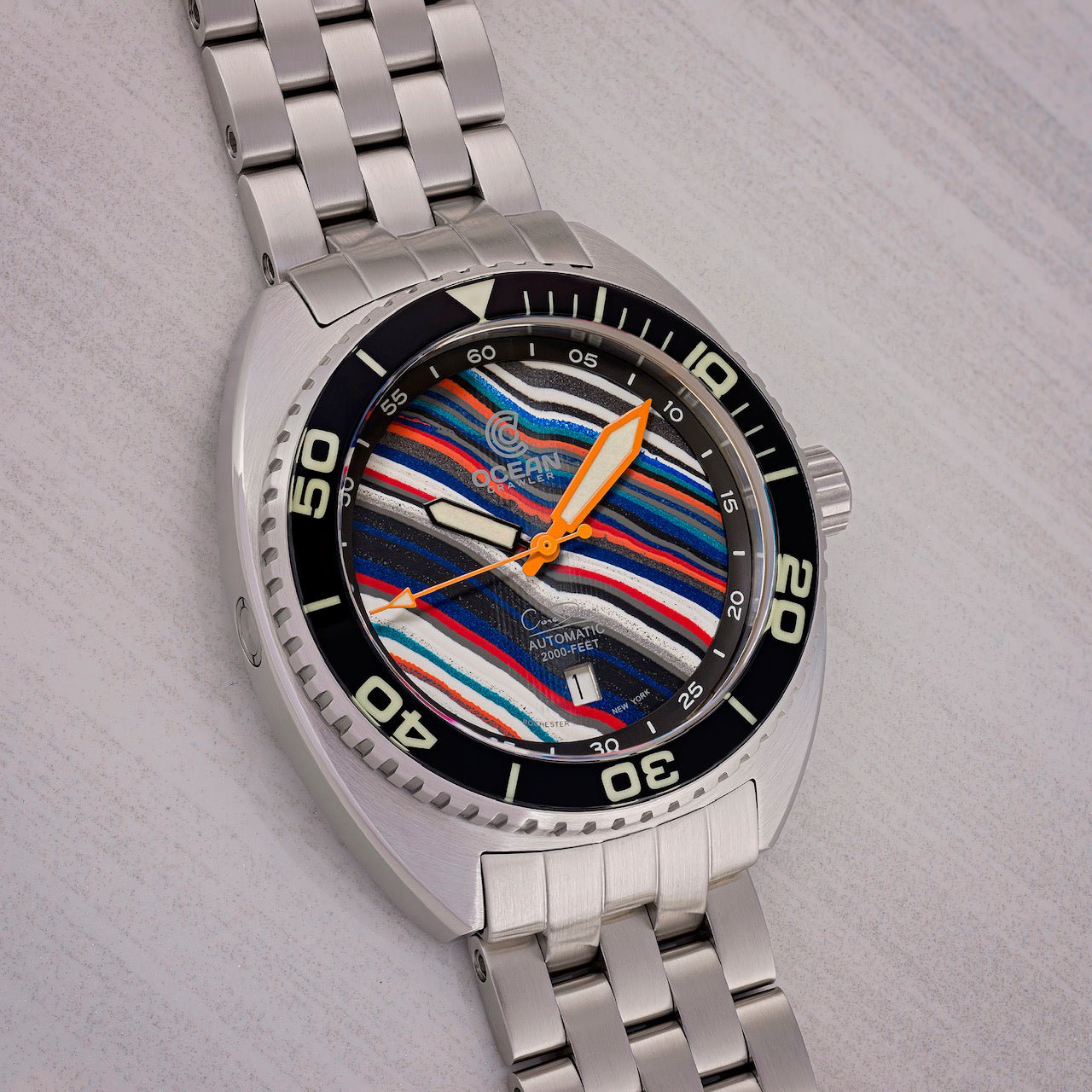 Ocean Crawler Core Diver - Fordite - Unique piece - DashBoard Duel thumbnail 2
