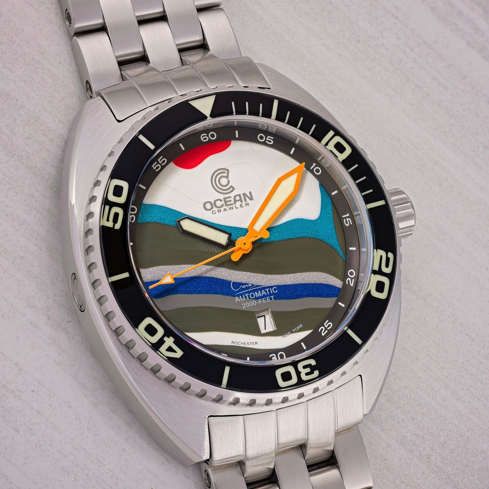 Ocean Crawler Core Diver - Fordite - Unique piece - Formula Fusion selected view