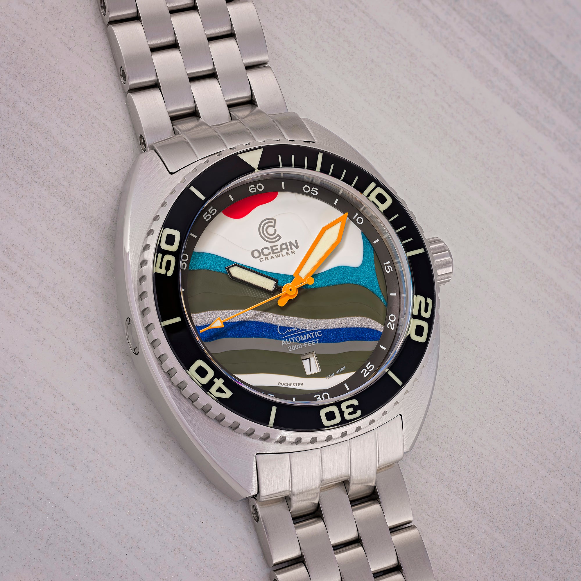 Ocean Crawler Core Diver - Fordite - Unique piece - Formula Fusion thumbnail 2