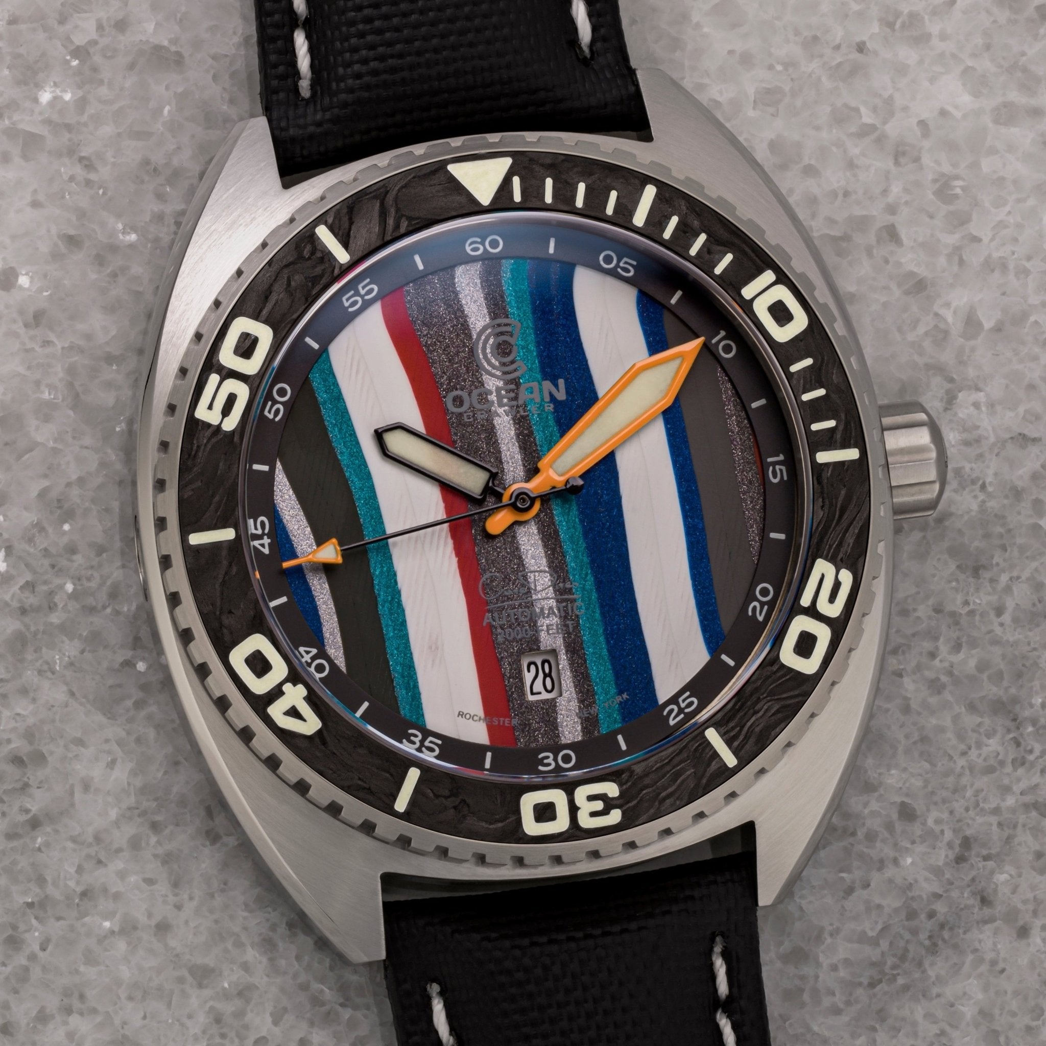 Ocean Crawler Core Diver - Fordite - Unique piece - Motor Mile Icon selected view