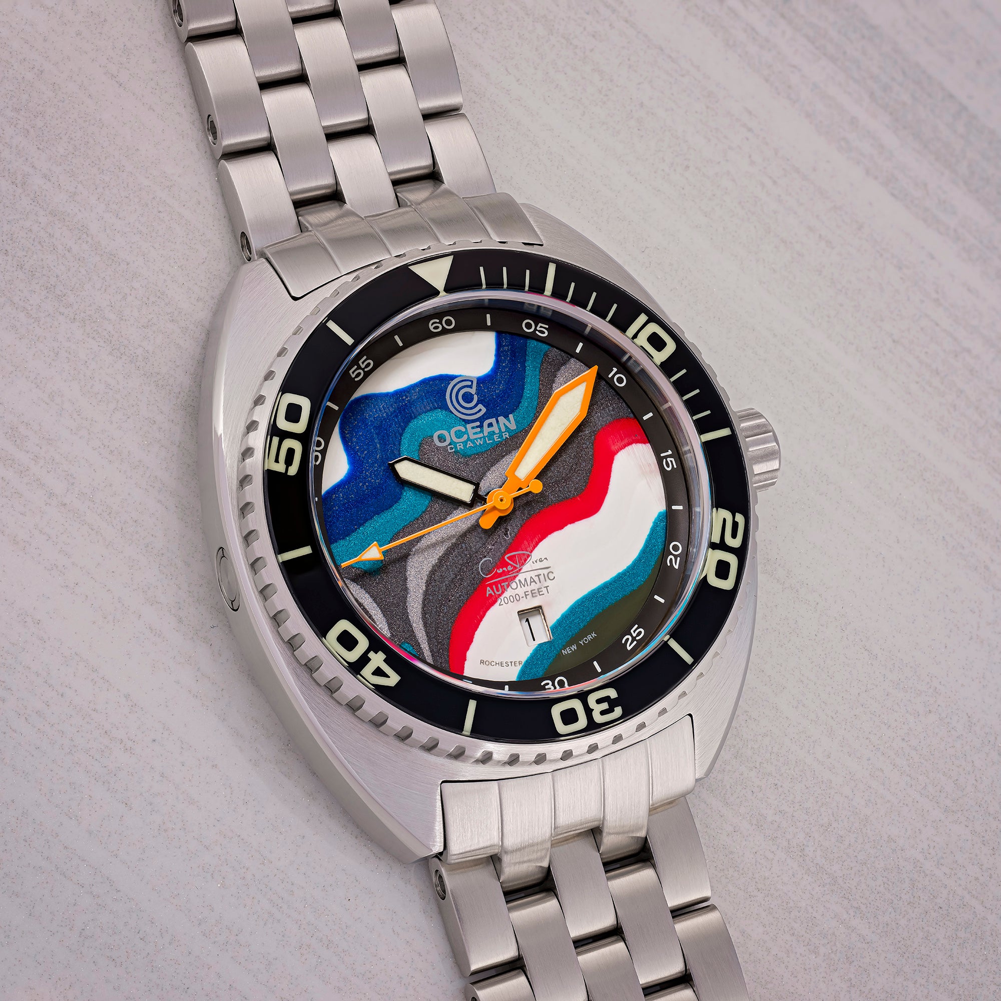 Ocean Crawler Core Diver - Fordite - Unique piece - RallyMaster thumbnail 2