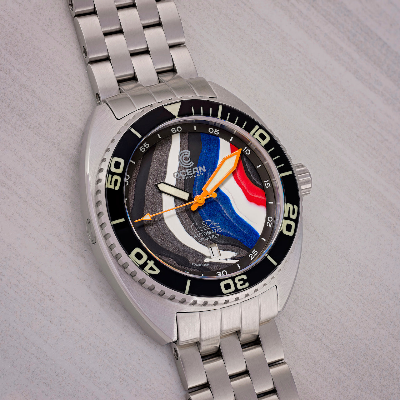 Ocean Crawler Core Diver - Fordite - Unique piece - SpeedDemon thumbnail 2