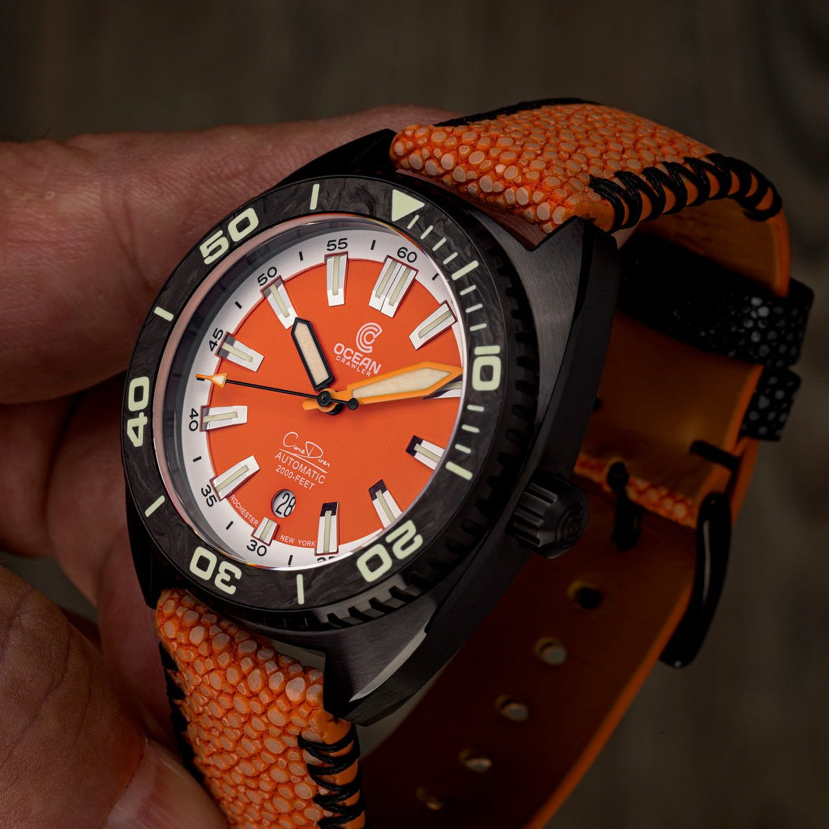 Ocean Crawler Core Diver - Garibaldi LE - 2 Straps included! thumbnail 2