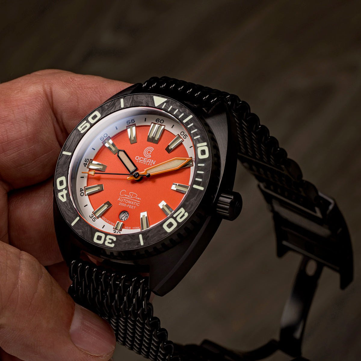 Ocean Crawler Core Diver - Garibaldi LE - 2 Straps included! thumbnail 5