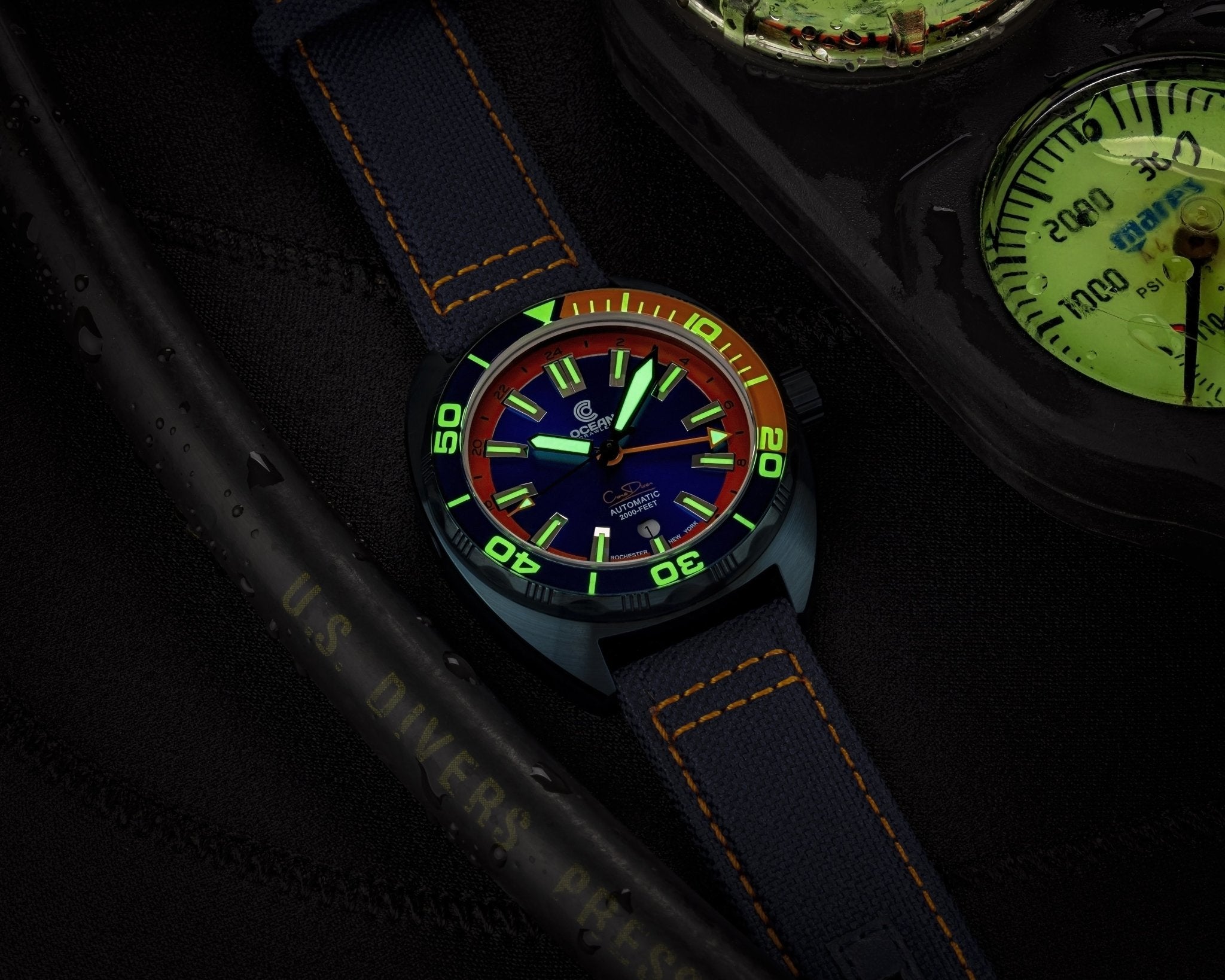 Ocean Crawler Core Diver GMT - Blue Steel DLC thumbnail 3