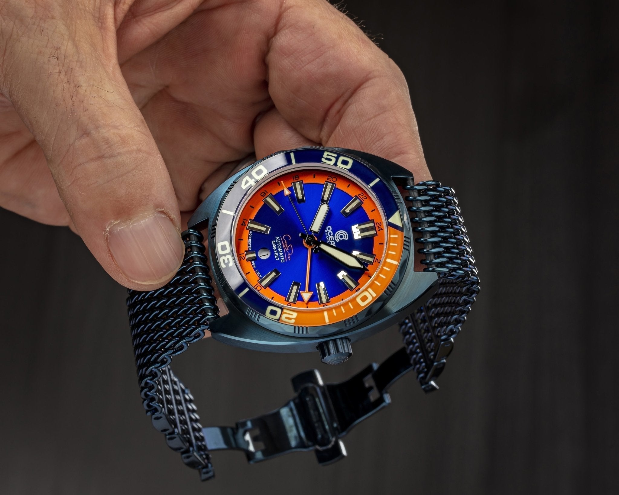 Ocean Crawler Core Diver GMT - Blue Steel DLC thumbnail 4