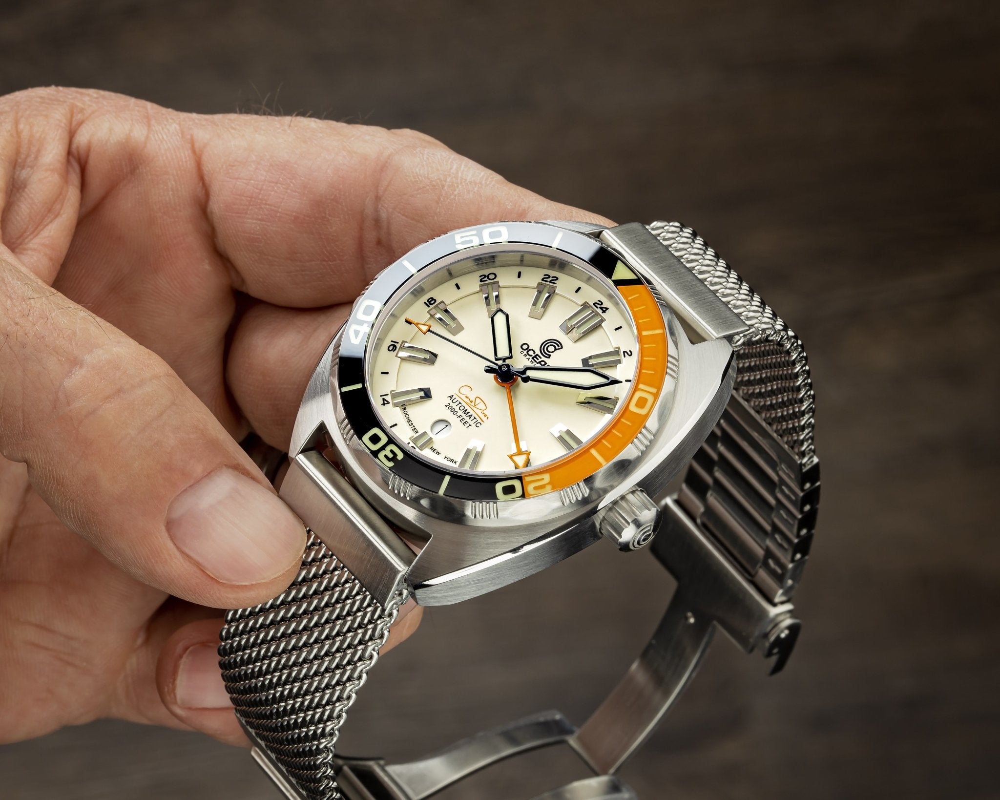 Ocean Crawler Core Diver GMT - Full Lume Dial thumbnail 3