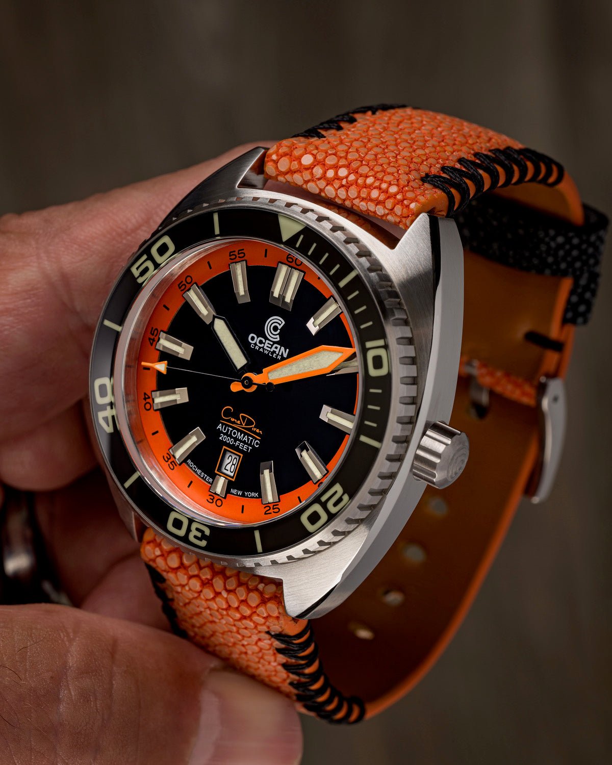 Ocean Crawler Core Diver - Mandarinfish 2025 LE - 2 Straps included! thumbnail 2