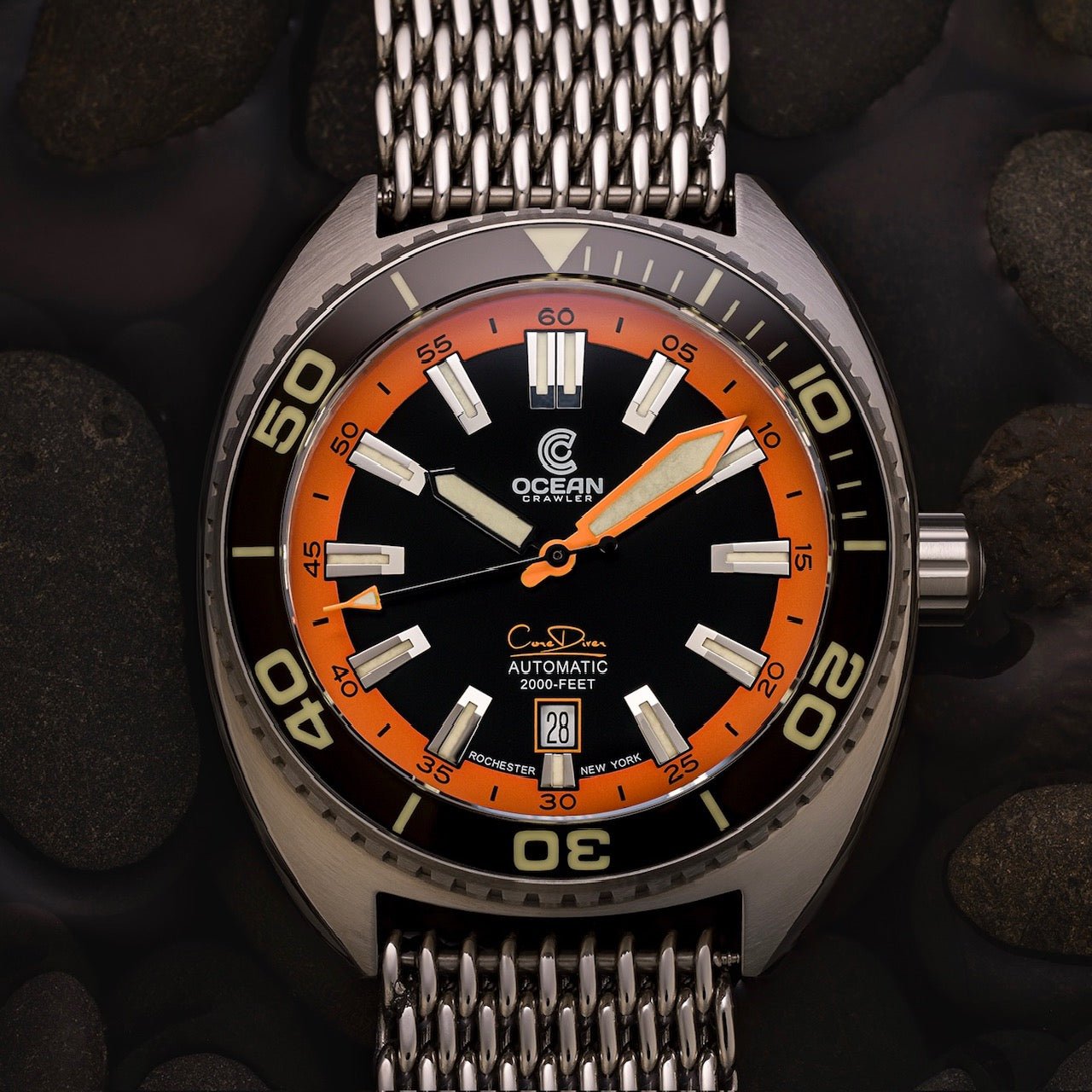 Ocean Crawler Core Diver - Mandarinfish 2025 LE - 2 Straps included! thumbnail 3