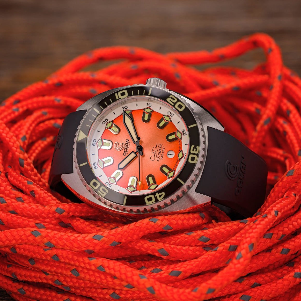 Ocean Crawler Core Diver - Orange Refractor - Summer Edition thumbnail 2