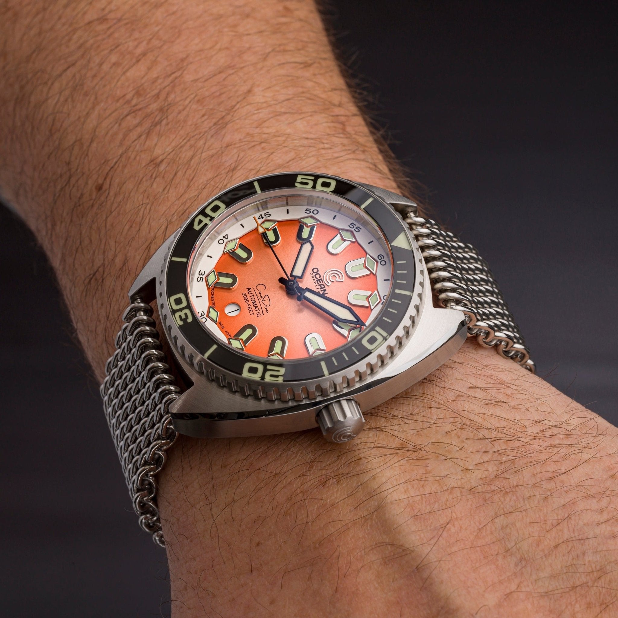 Ocean Crawler Core Diver - Orange Refractor - Summer Edition thumbnail 5