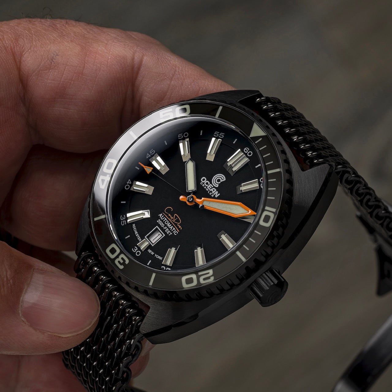 Ocean Crawler Core Diver - Prototype - Ultra Black selected view