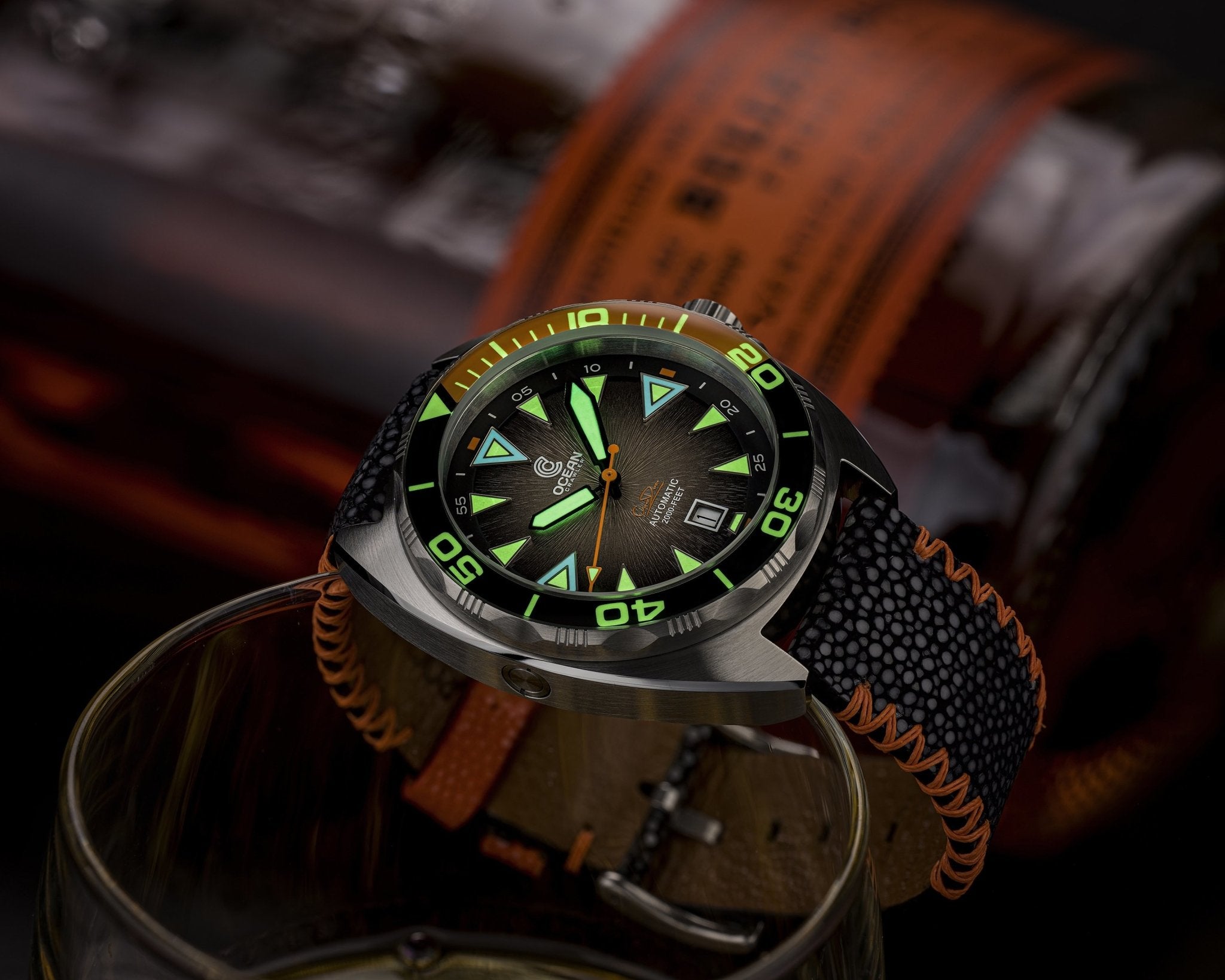 Ocean Crawler Core Diver - Textured Black/Orange thumbnail 2