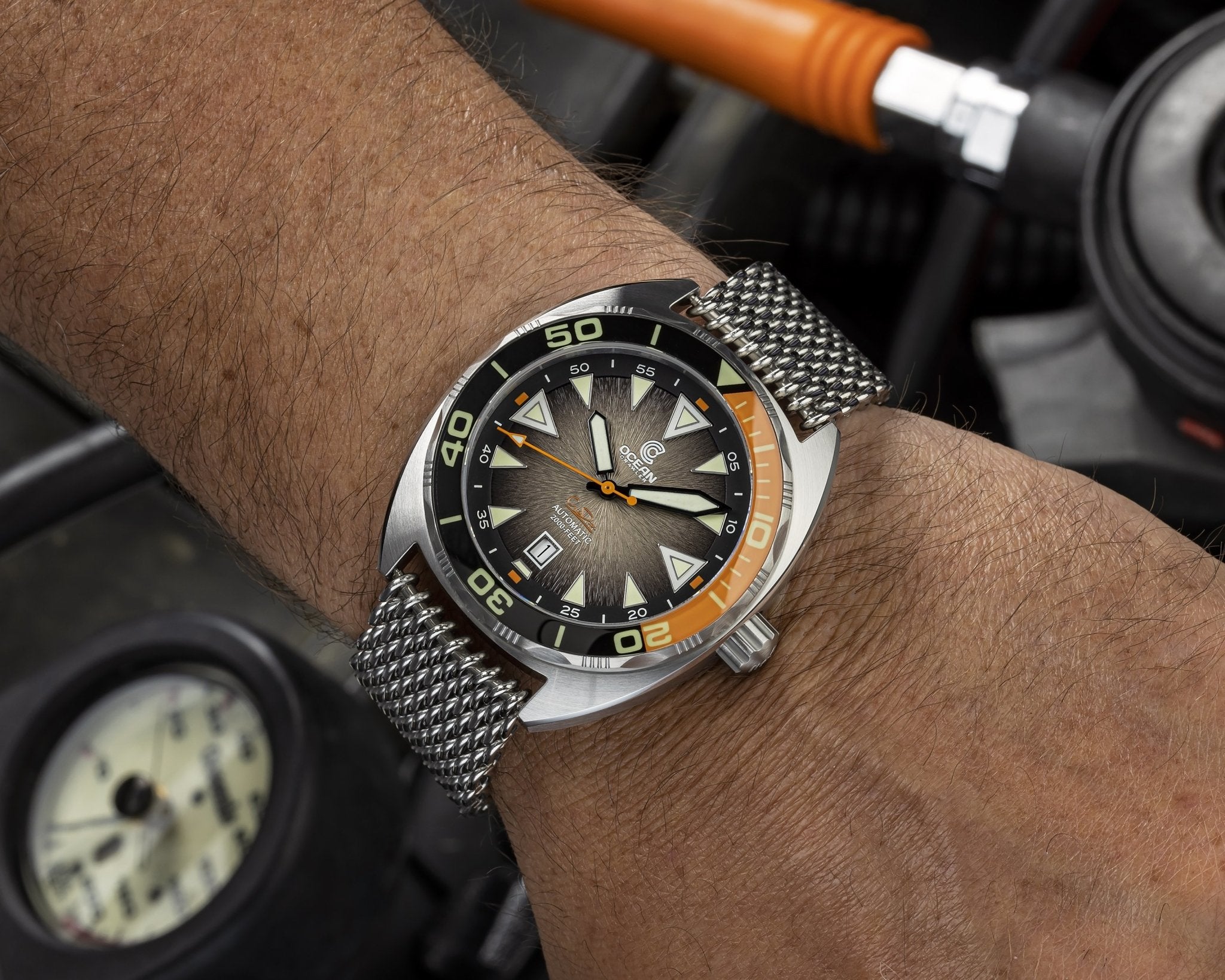 Ocean Crawler Core Diver - Textured Black/Orange thumbnail 3
